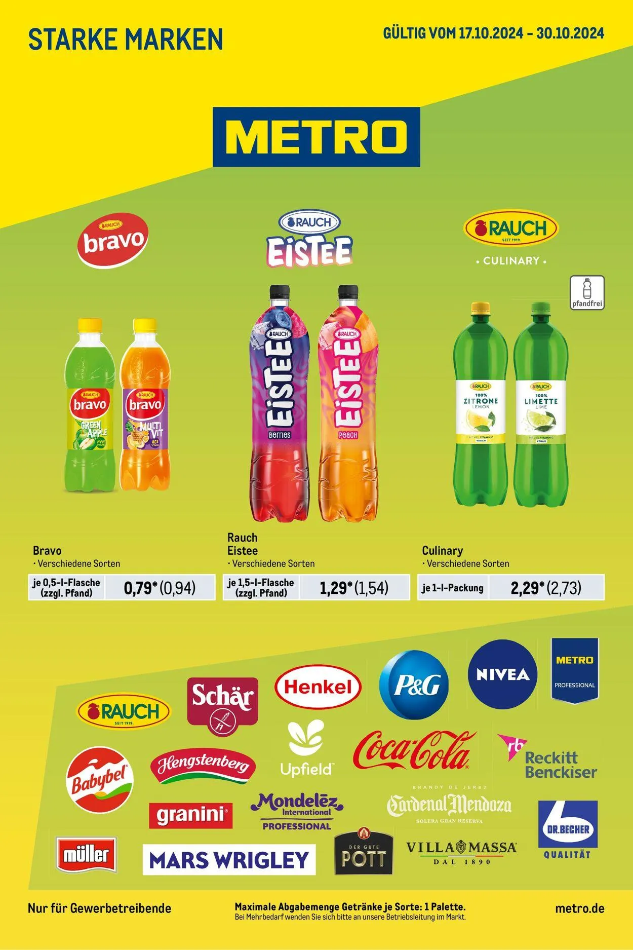 Metro Aktueller Prospekt von 26. Juni bis 10. Juli 2025 - Prospekt seite 1