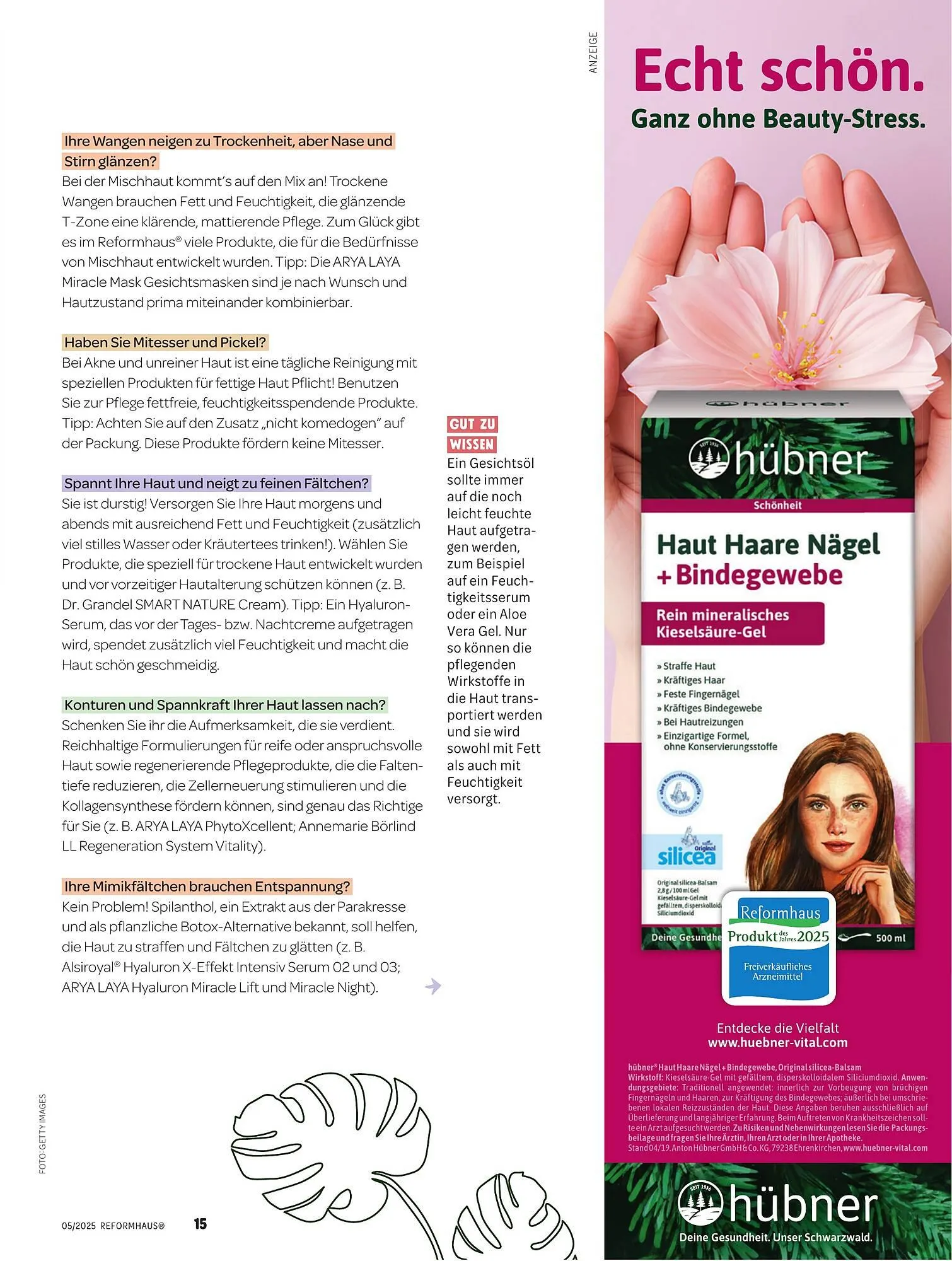 Reformhaus Prospekt von 1. Mai bis 31. Mai 2025 - Prospekt seite 15