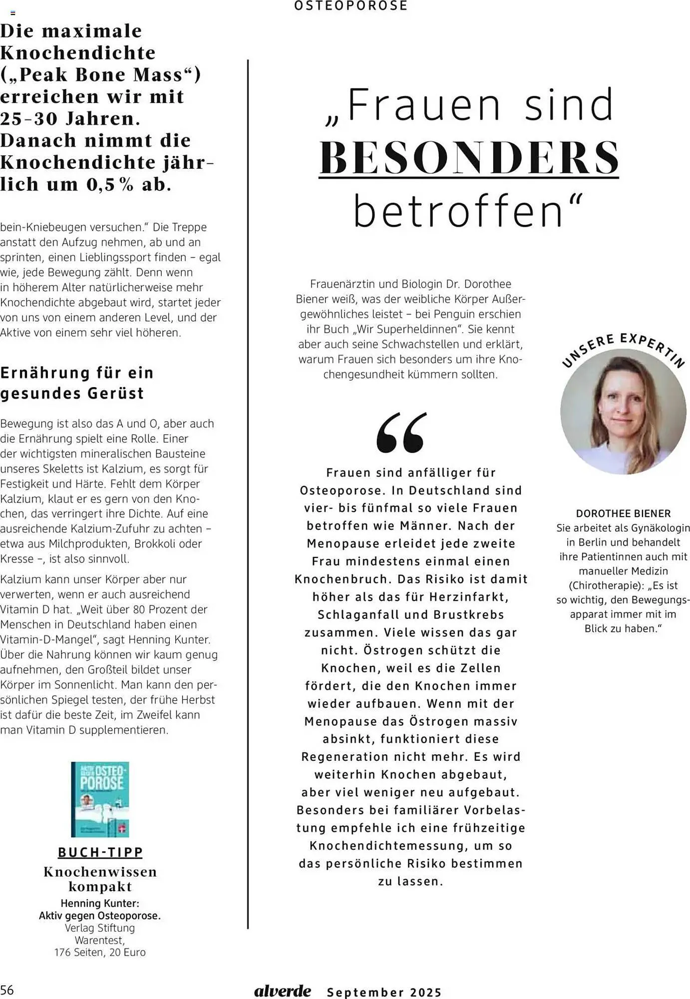 dm drogerie Magazin von 1. September bis 30. September 2025 - Prospekt seite 56