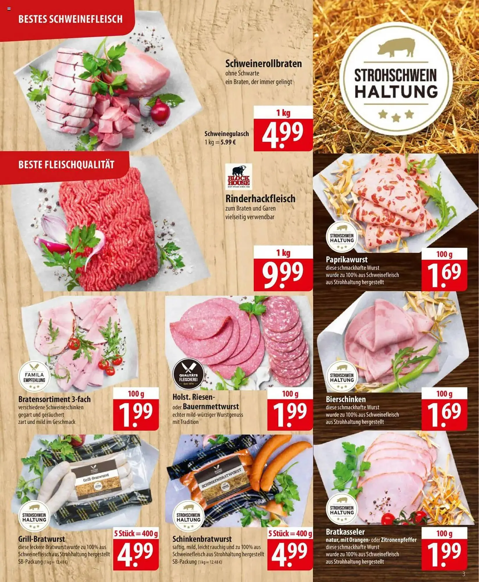 Famila Nord Ost Prospekt von 22. April bis 26. April 2025 - Prospekt seite 3