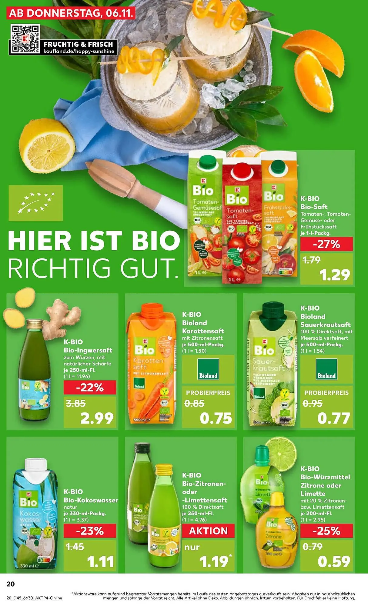Kaufland Prospekt von 9. November bis 12. November 2025 - Prospekt seite 20