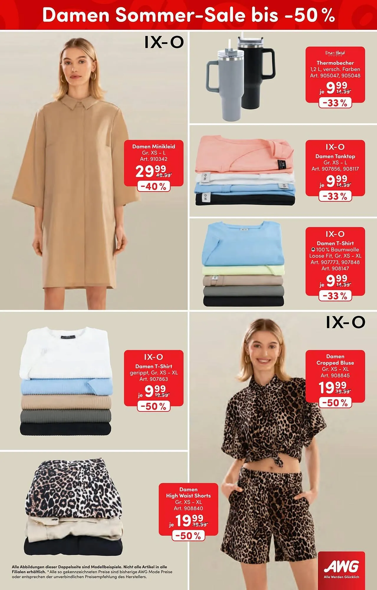 AWG Mode Prospekt von 19. Juli bis 3. August 2025 - Prospekt seite 9