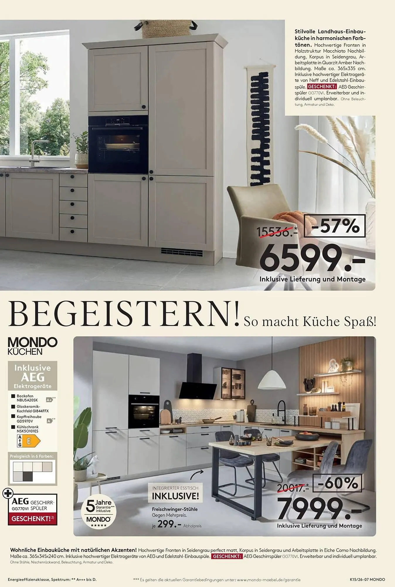Möbel Rieger Prospekt von 5. Mai bis 28. Juni 2026 - Prospekt seite 7