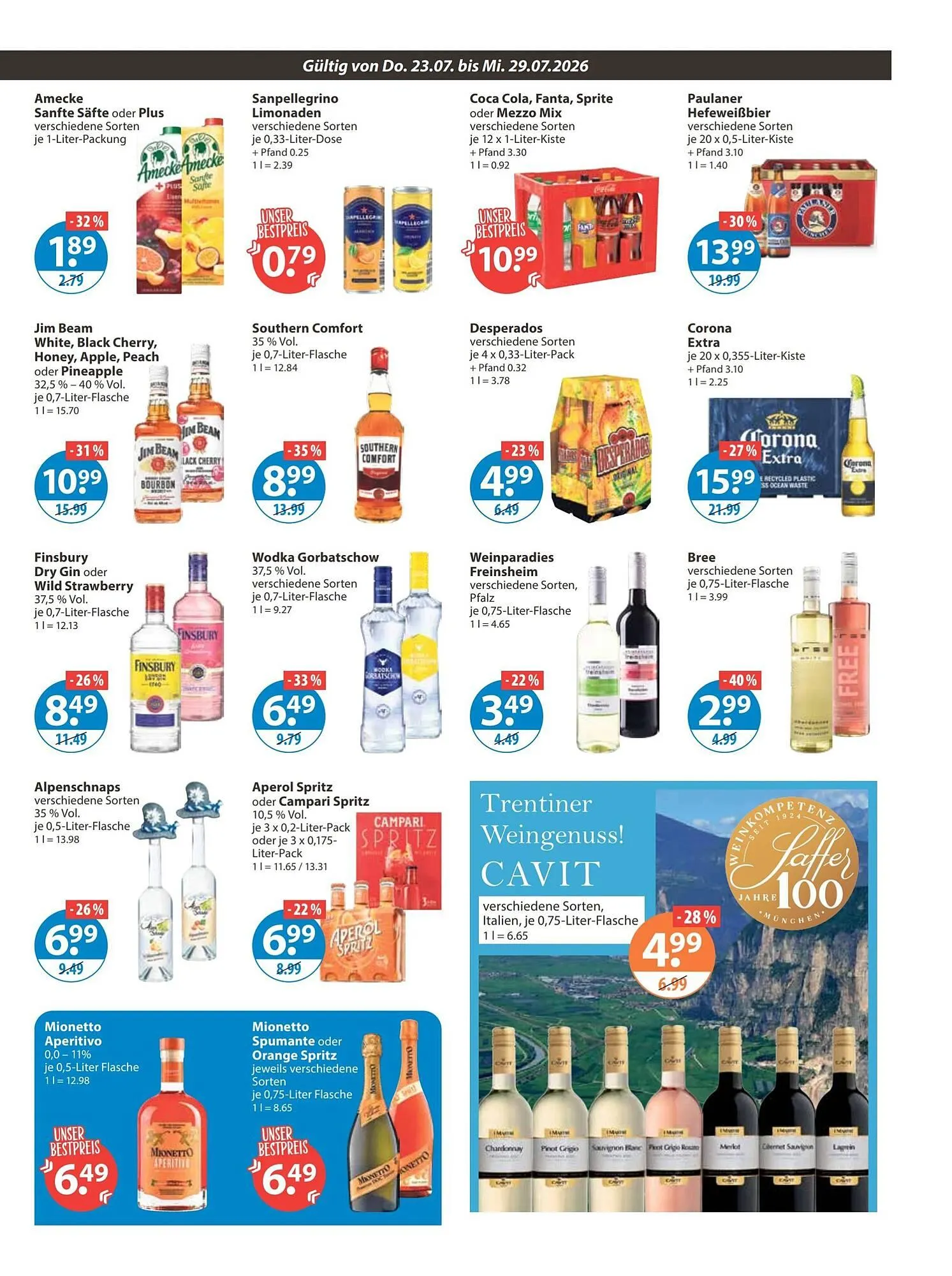 V Markt Prospekt von 23. Juli bis 30. Juli 2026 - Prospekt seite 9