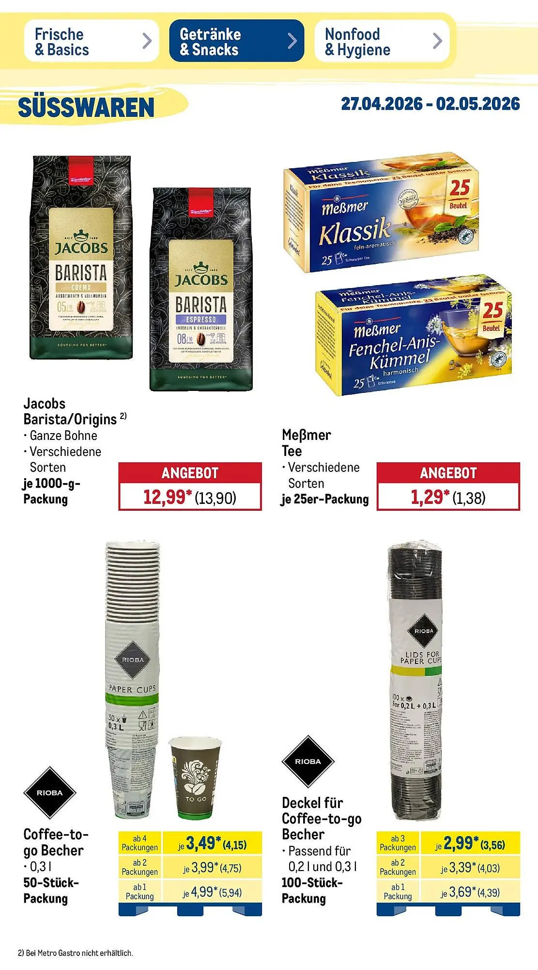 METRO Prospekt von 26. April bis 2. Mai 2026 - Prospekt seite 37
