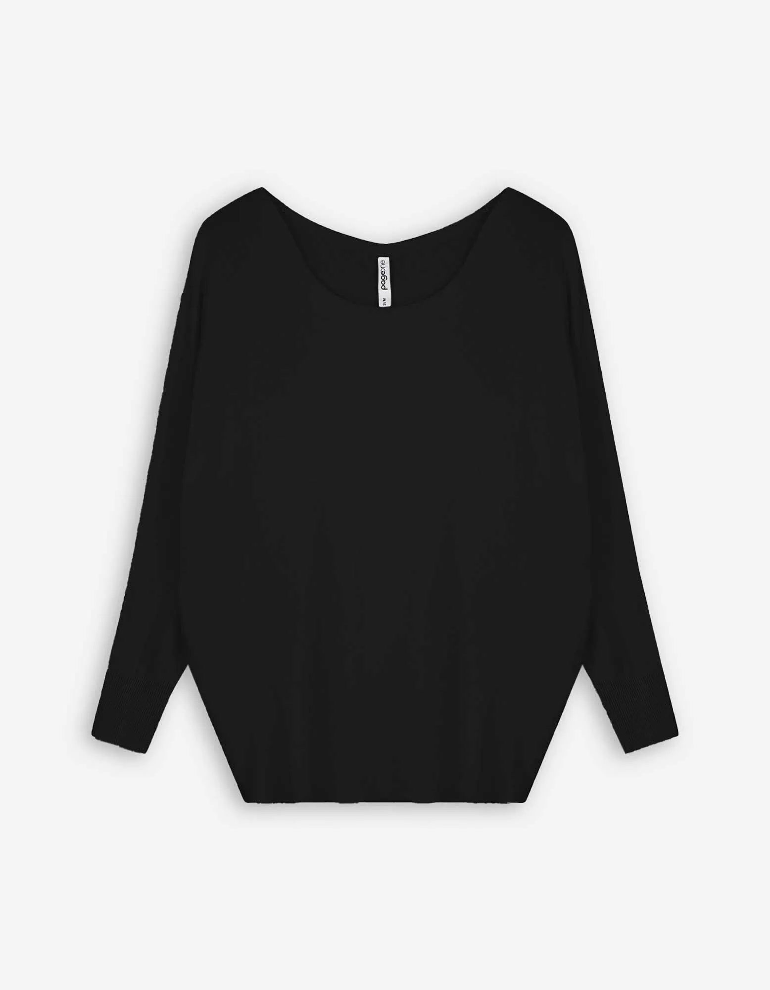 Pullover - Oversized Fit - schwarz