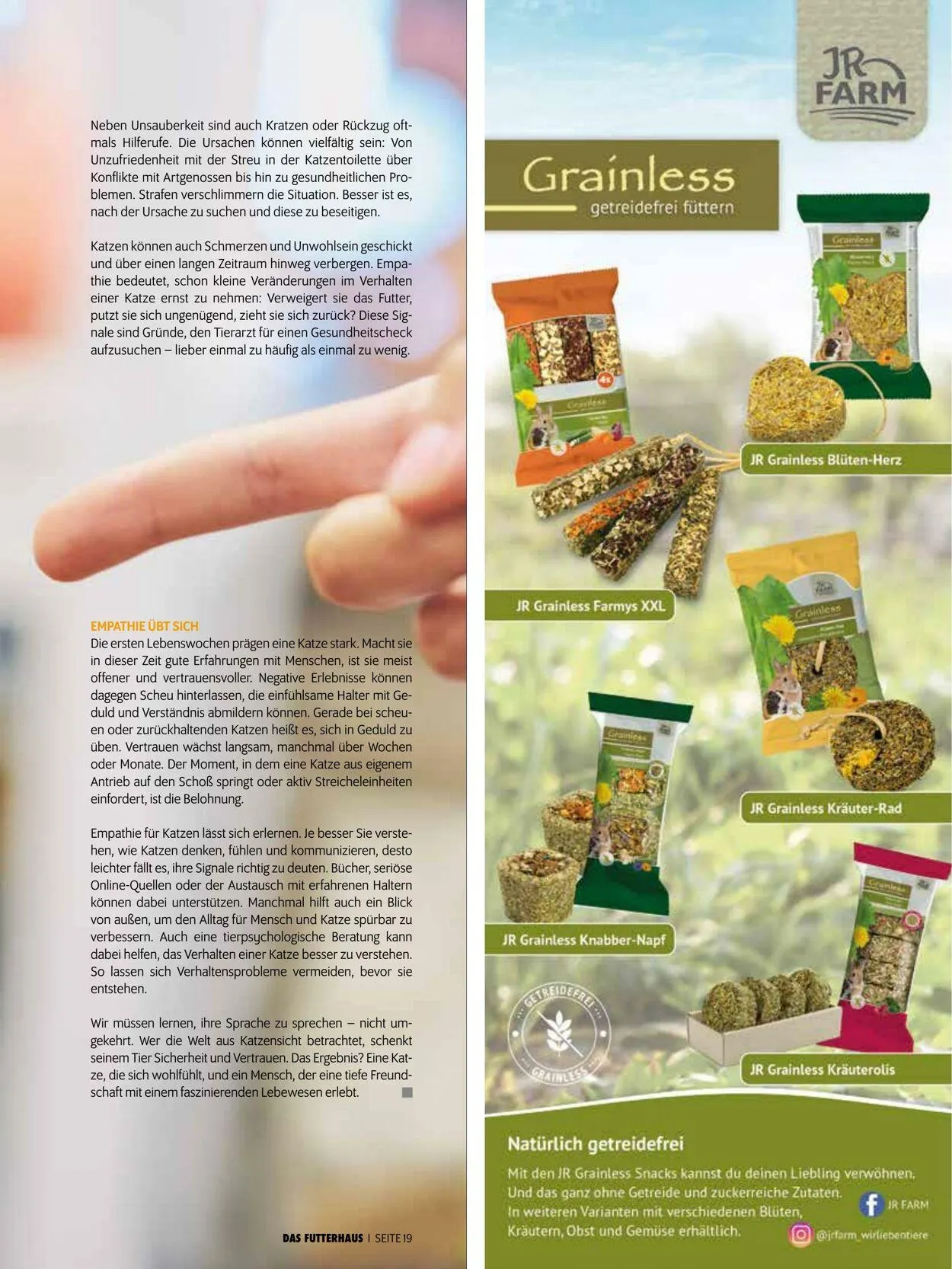 Futterhaus Aktueller Prospekt von 1. Oktober bis 31. Oktober 2025 - Prospekt seite 19