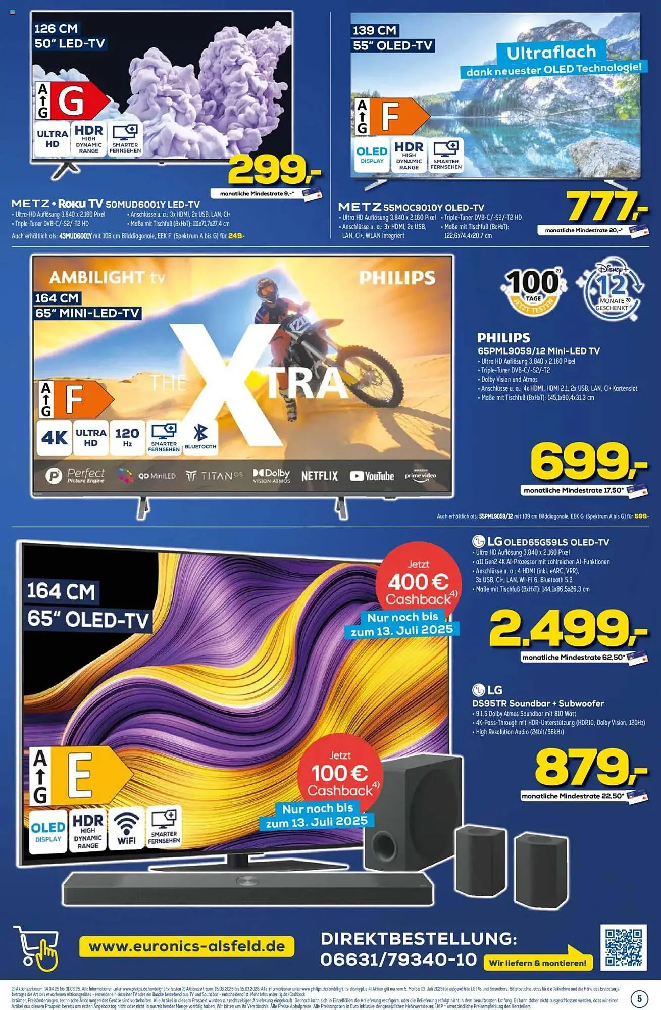 Euronics Prospekt von 9. Juli bis 20. Juli 2025 - Prospekt seite 5
