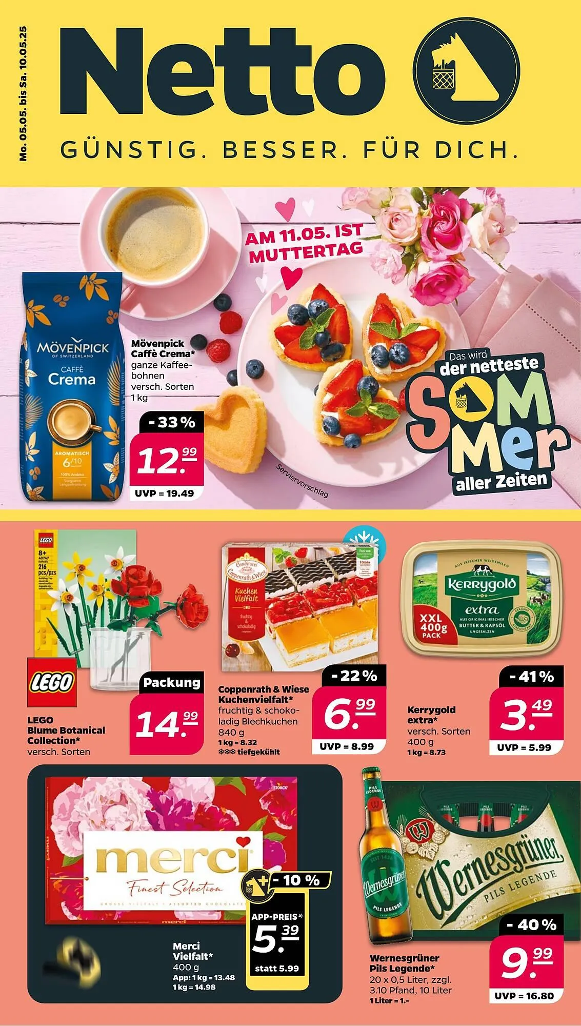 NETTO Prospekt von 5. Mai bis 10. Mai 2025 - Prospekt seite 1