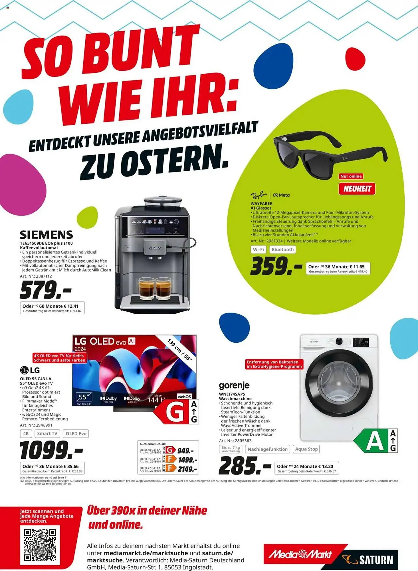 Saturn Prospekt von 7. April bis 22. April 2025 - Prospekt seite 16