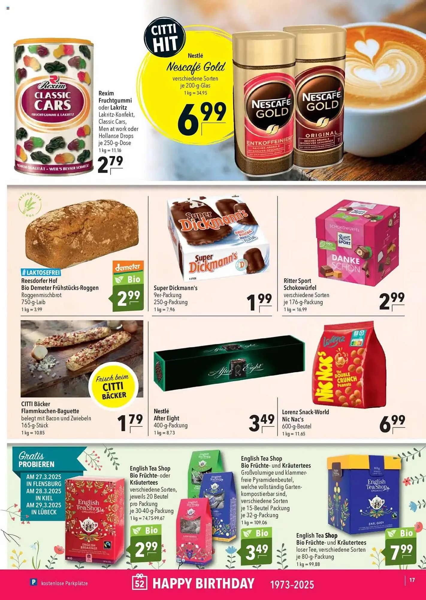 CITTI Markt Prospekt von 26. März bis 1. April 2025 - Prospekt seite 17