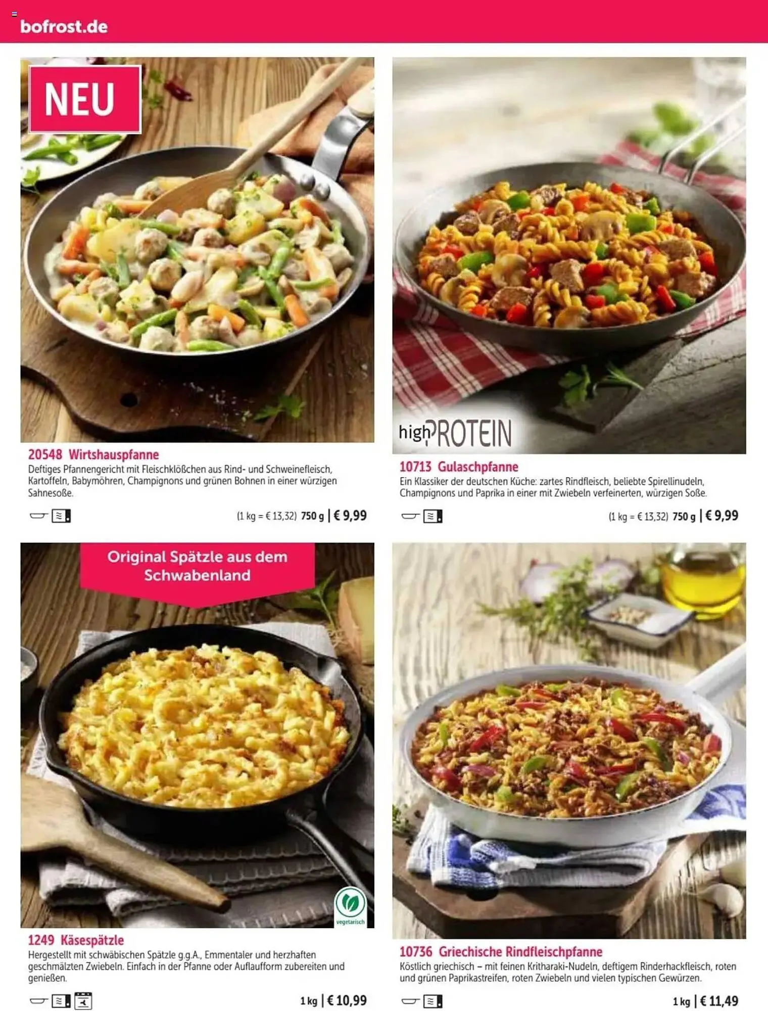 Bofrost Prospekt von 2. März bis 6. September 2025 - Prospekt seite 90