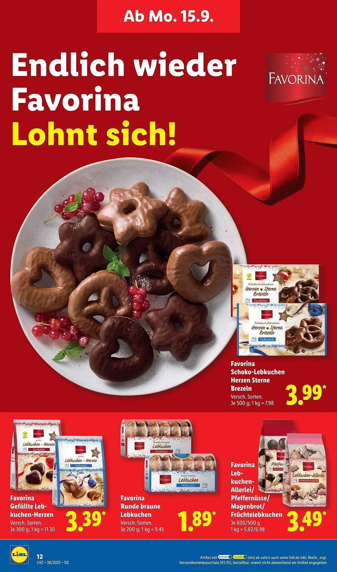 Lidl Prospekt von 15. September bis 21. September 2025 - Prospekt seite 22