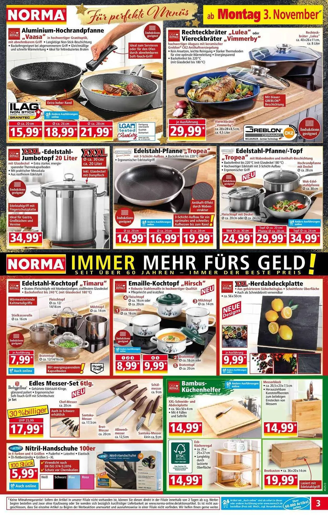 Norma Prospekt von 3. November bis 8. November 2025 - Prospekt seite 3