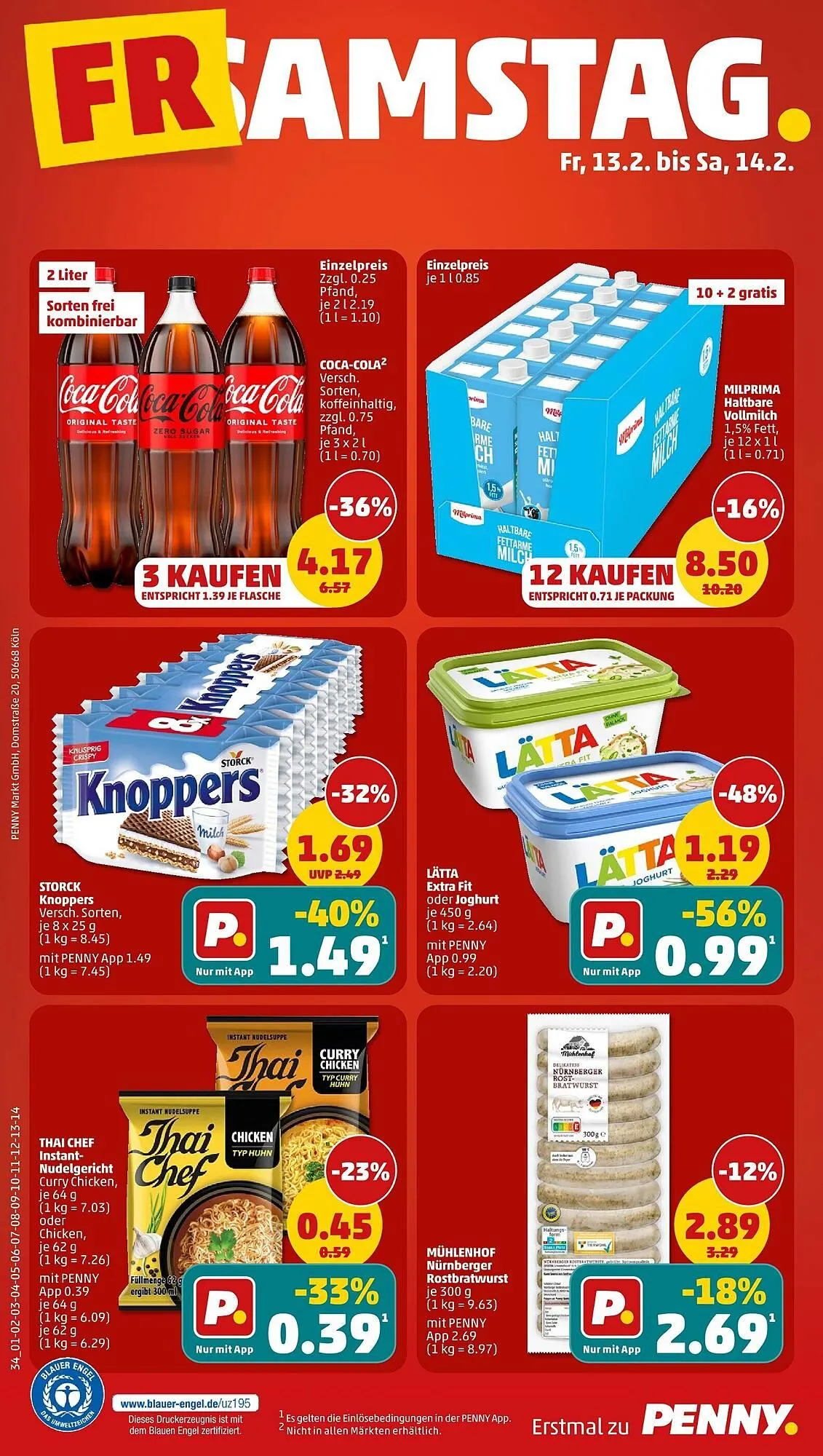 PENNY Prospekt von 9. Februar bis 15. Februar 2026 - Prospekt seite 34