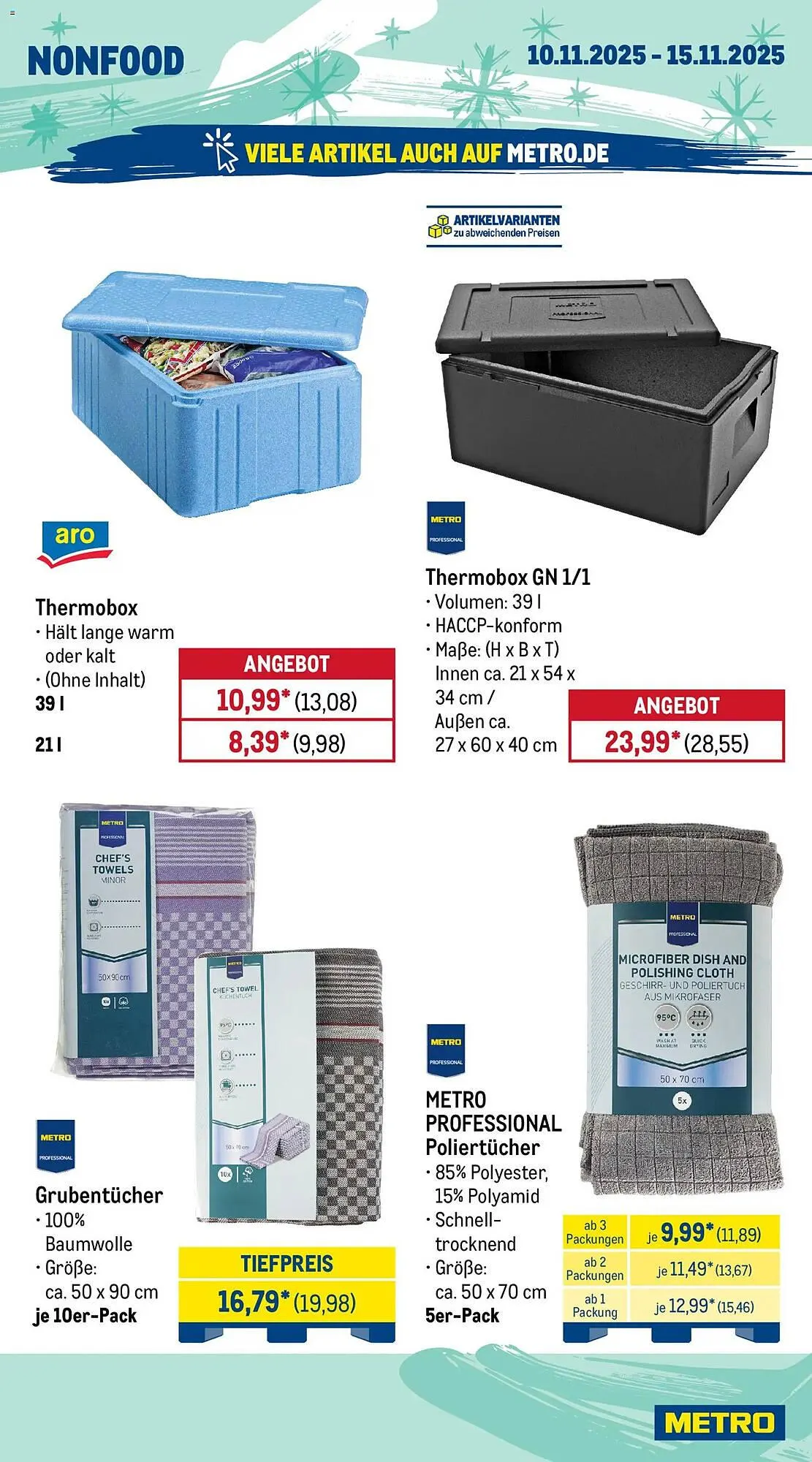 METRO Prospekt von 10. November bis 15. November 2025 - Prospekt seite 20