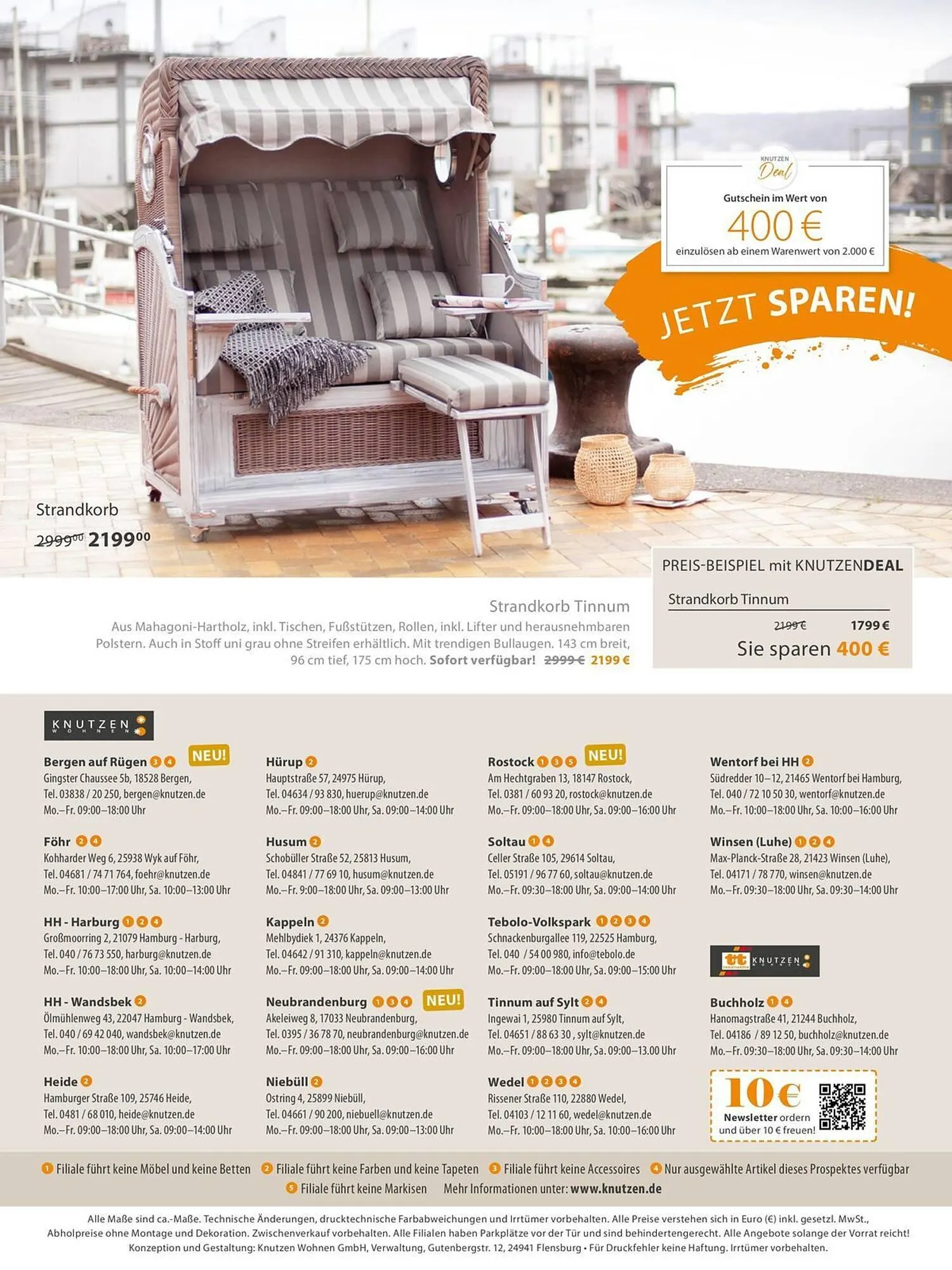 Knutzen Wohnen Prospekt von 11. Februar bis 1. März 2026 - Prospekt seite 16