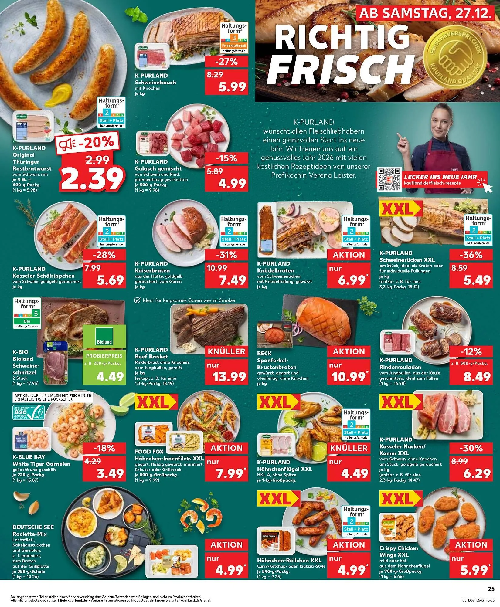 Kaufland Prospekt von 29. Dezember bis 31. Dezember 2025 - Prospekt seite 25