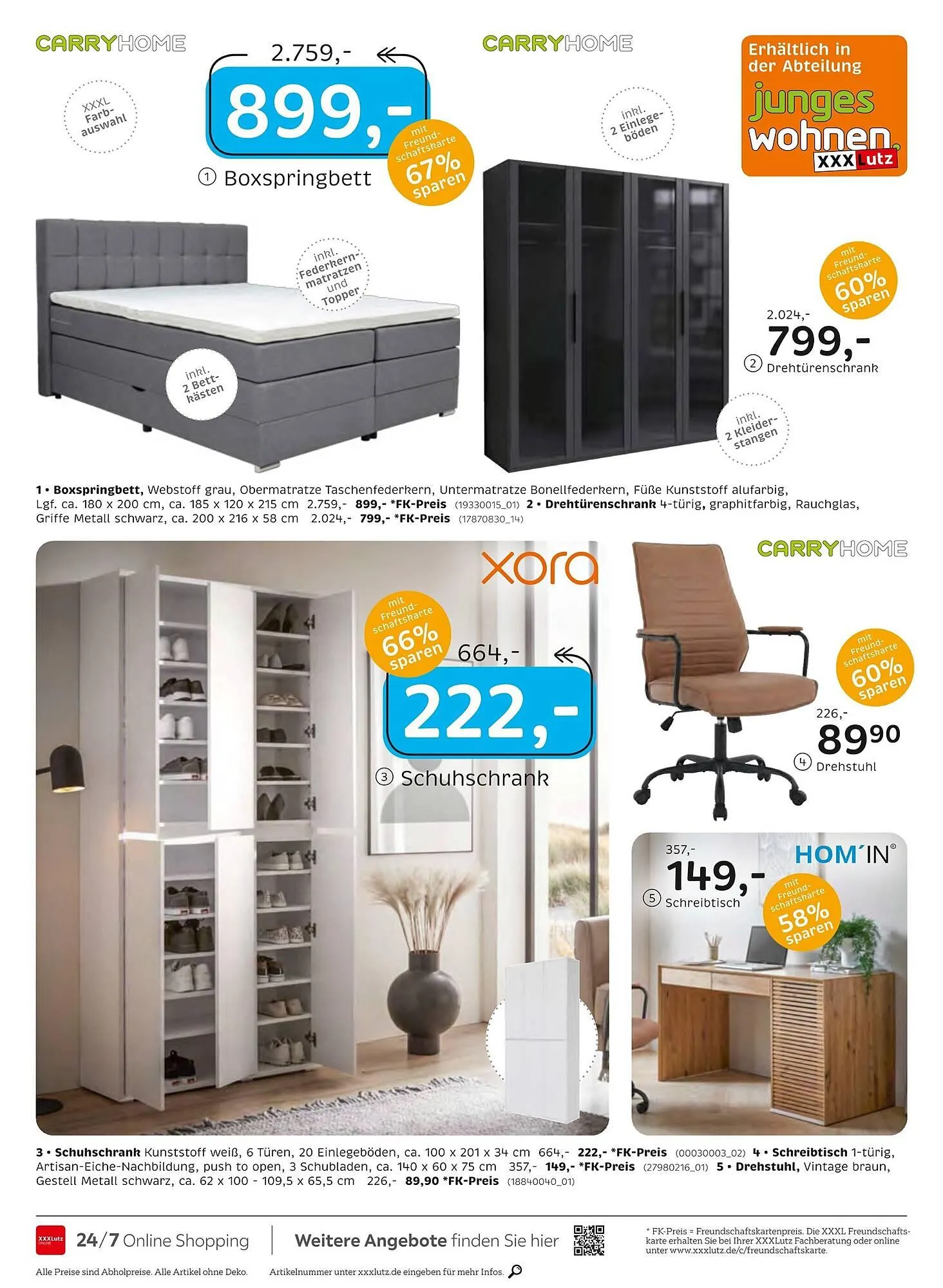 XXXLutz Prospekt von 21. April bis 27. April 2025 - Prospekt seite 24