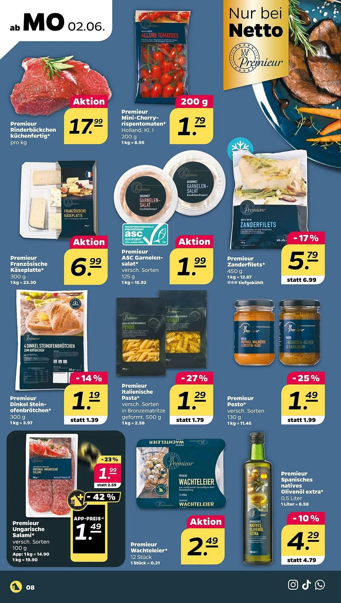 NETTO Prospekt von 2. Juni bis 7. Juni 2025 - Prospekt seite 8
