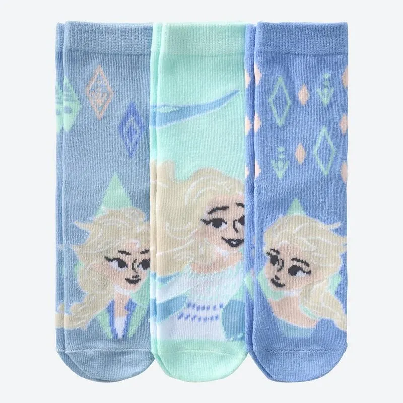 Disney Mädchen-Socken, 3er-Pack