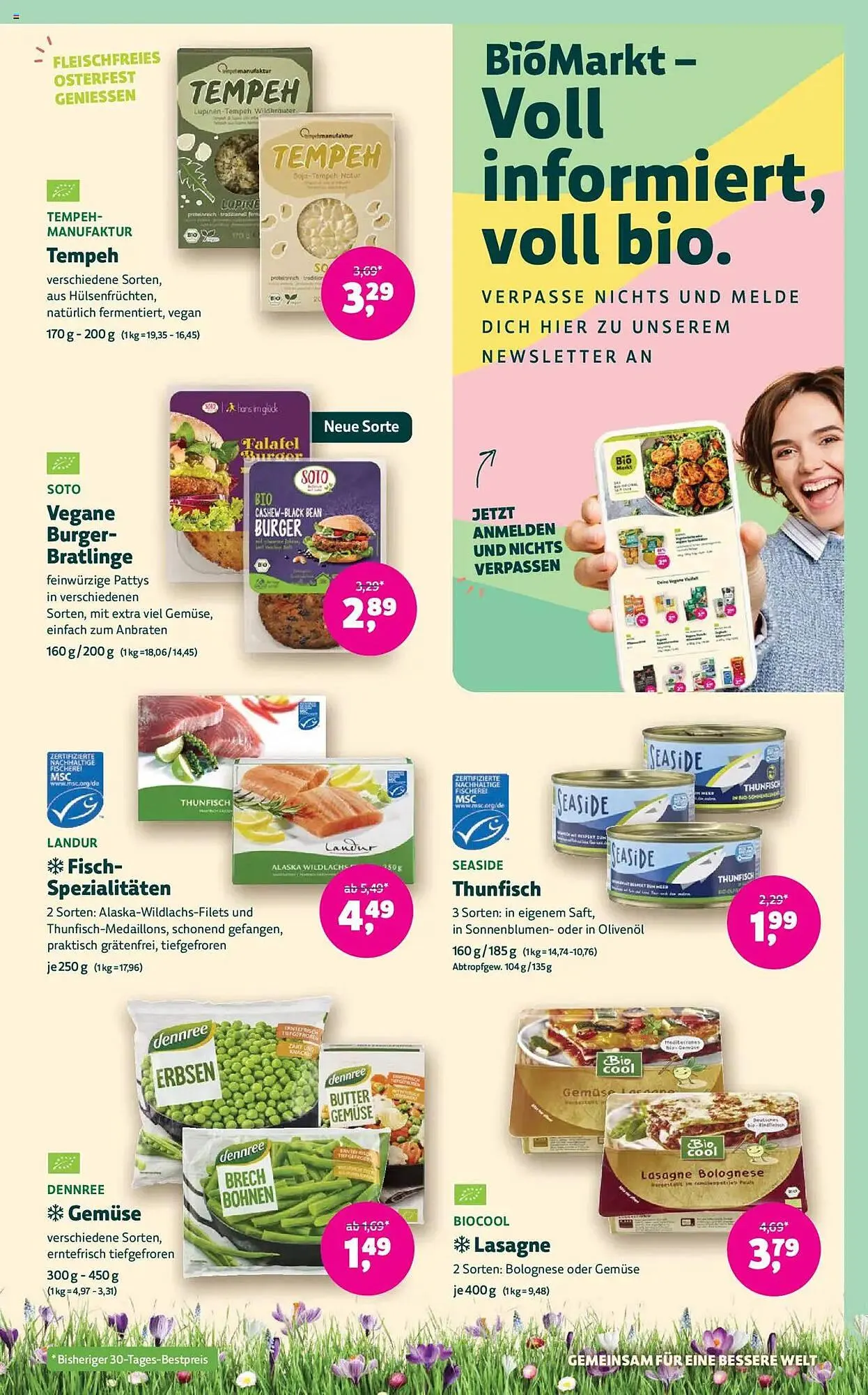 Biomarkt Prospekt von 9. April bis 22. April 2025 - Prospekt seite 7