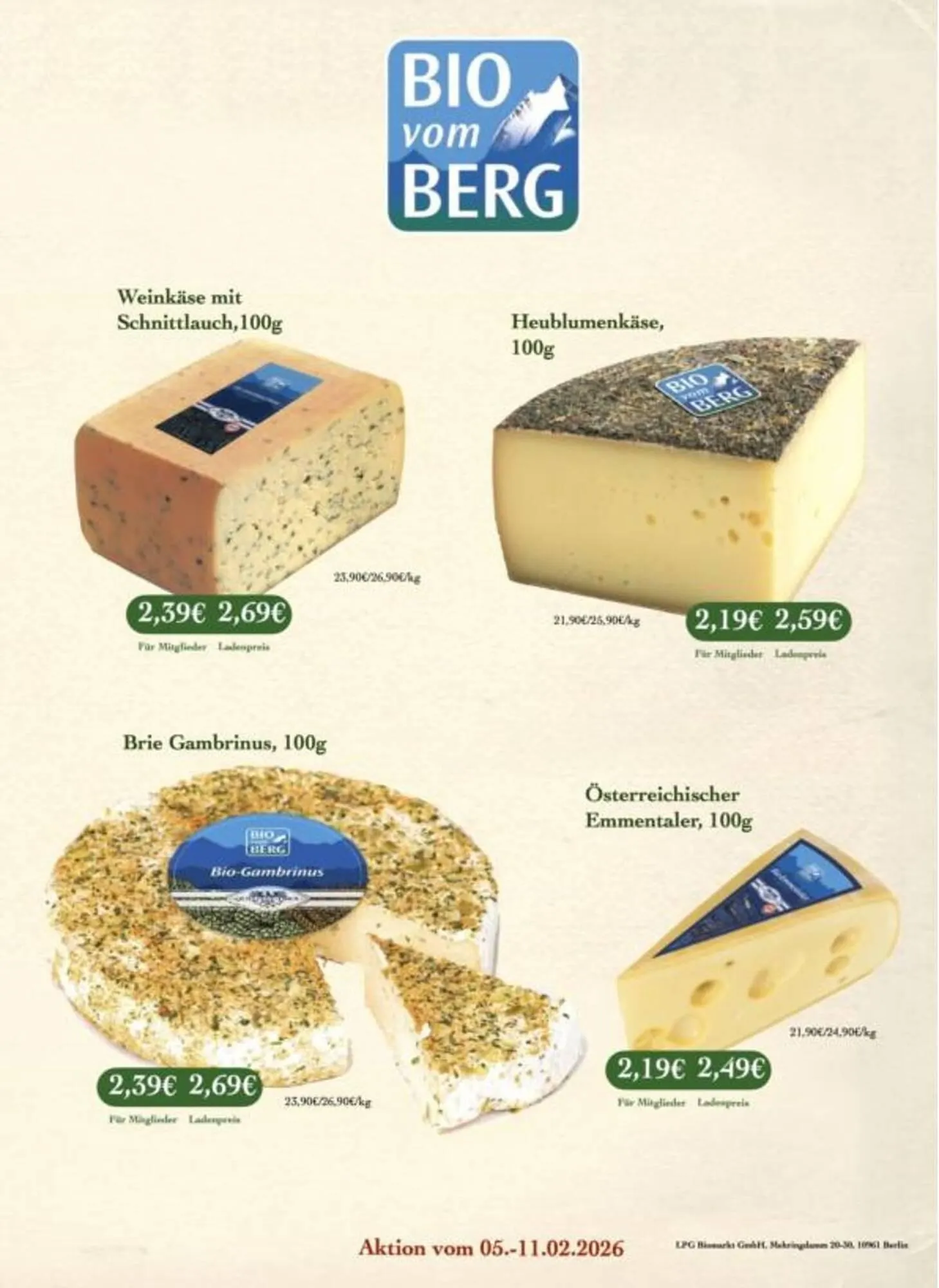 LPG Biomarkt Prospekt von 5. Februar bis 11. Februar 2026 - Prospekt seite 4