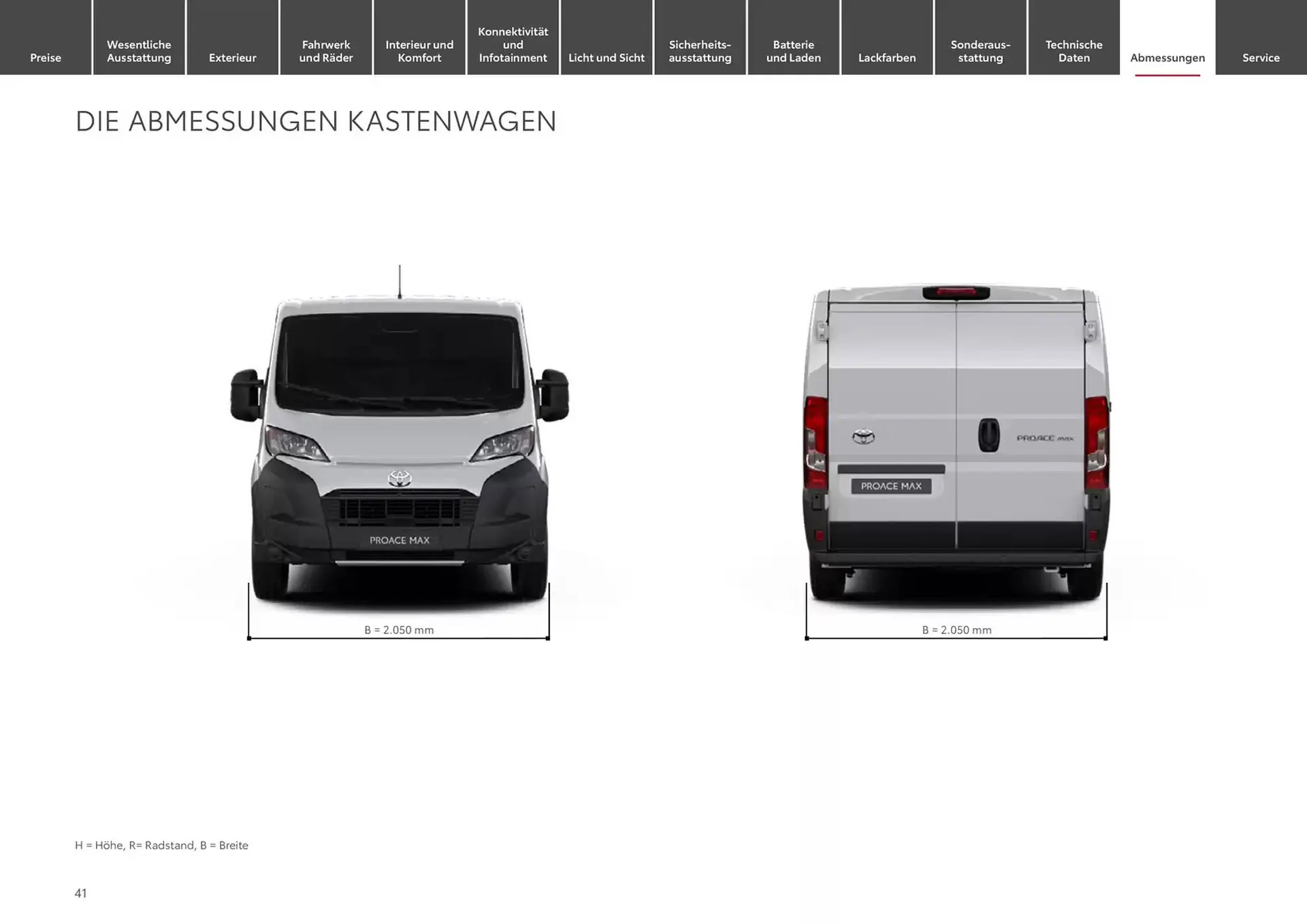 Toyota Prospekt von 3. Dezember bis 3. Dezember 2025 - Prospekt seite 41
