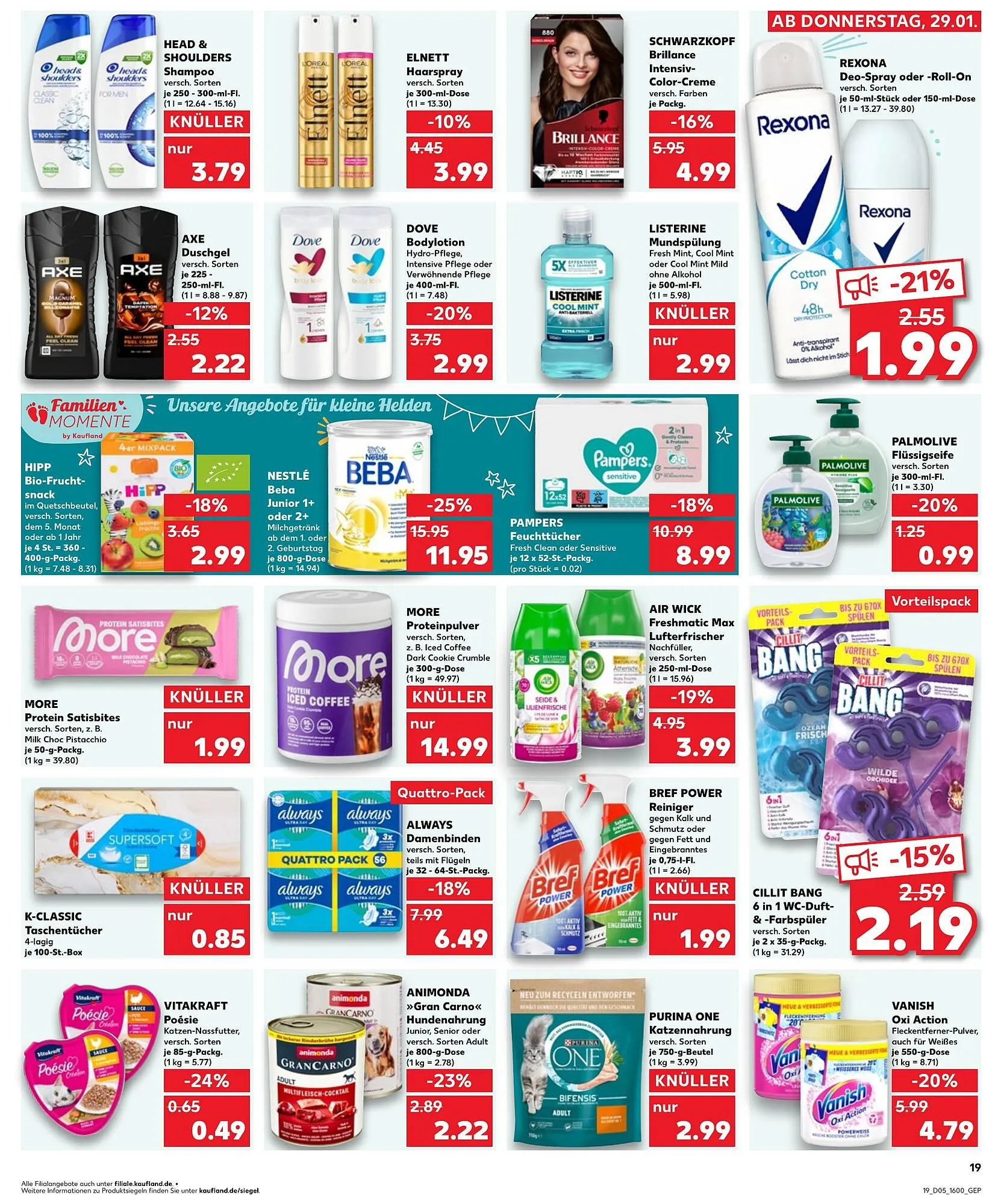 Kaufland Prospekt von 29. Januar bis 4. Februar 2026 - Prospekt seite 19