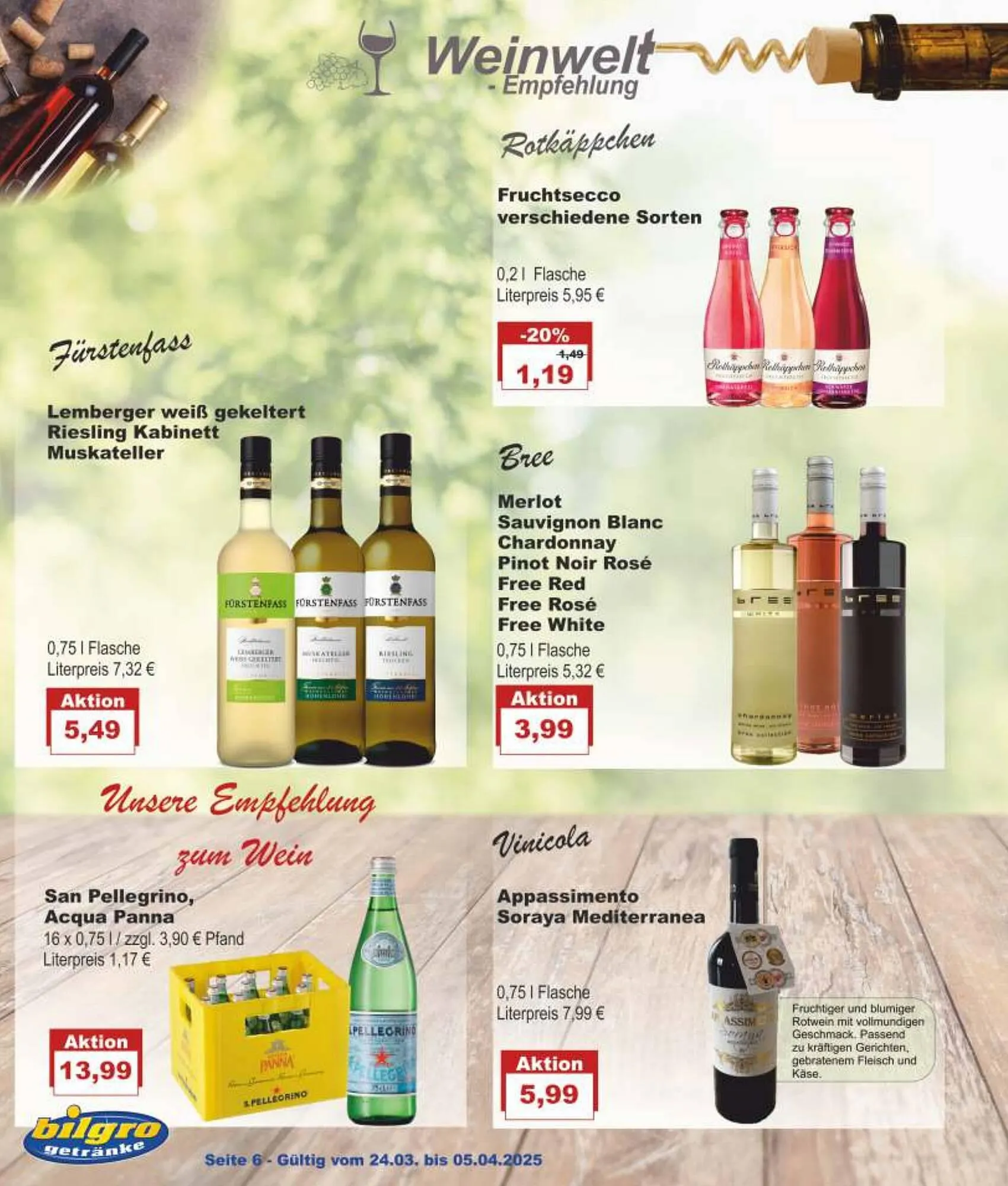 Bilgro Prospekt von 24. März bis 5. April 2025 - Prospekt seite 6