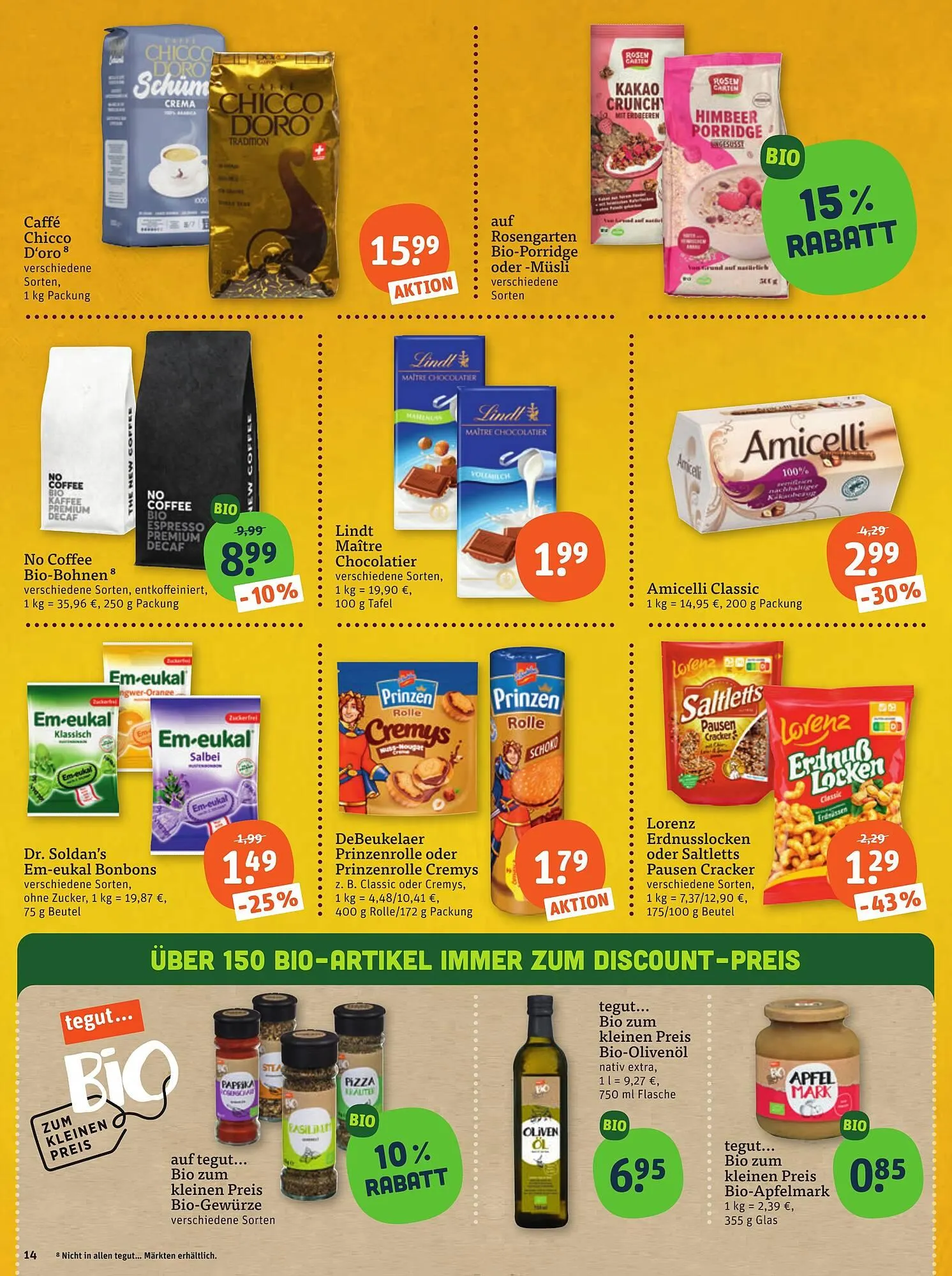 Tegut Prospekt von 24. April bis 25. April 2026 - Prospekt seite 16