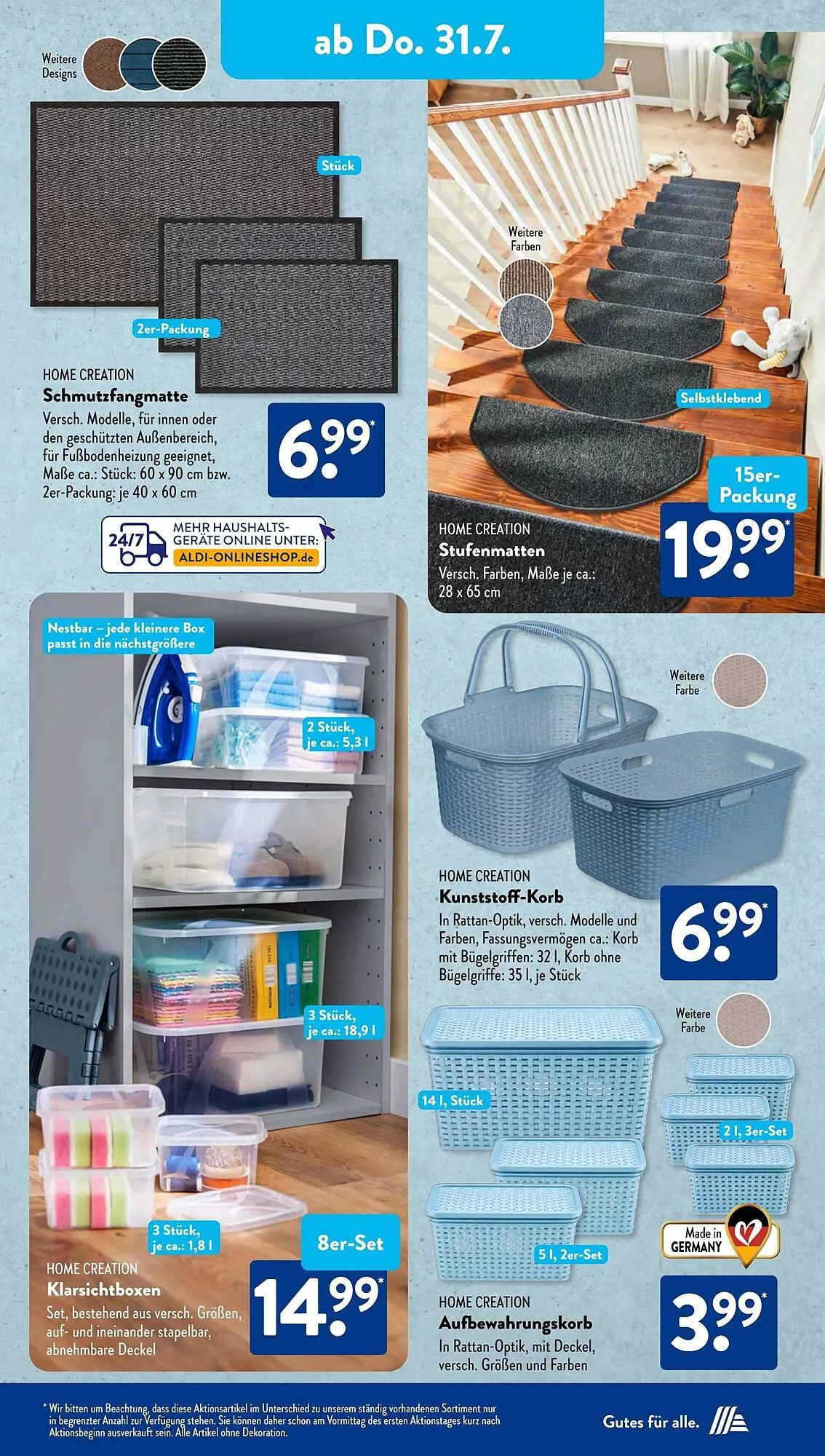 Aldi Süd Prospekt von 28. Juli bis 3. August 2025 - Prospekt seite 11