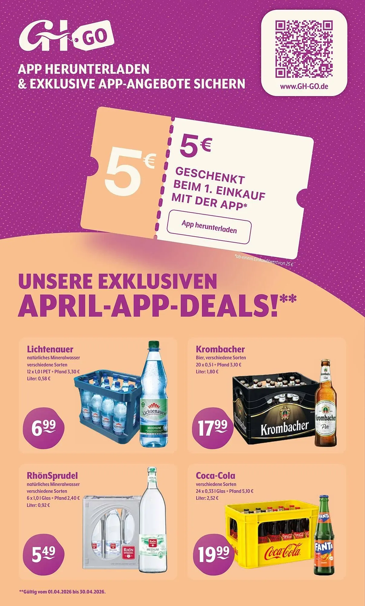 Getränke Hoffmann Prospekt von 13. April bis 18. April 2026 - Prospekt seite 9