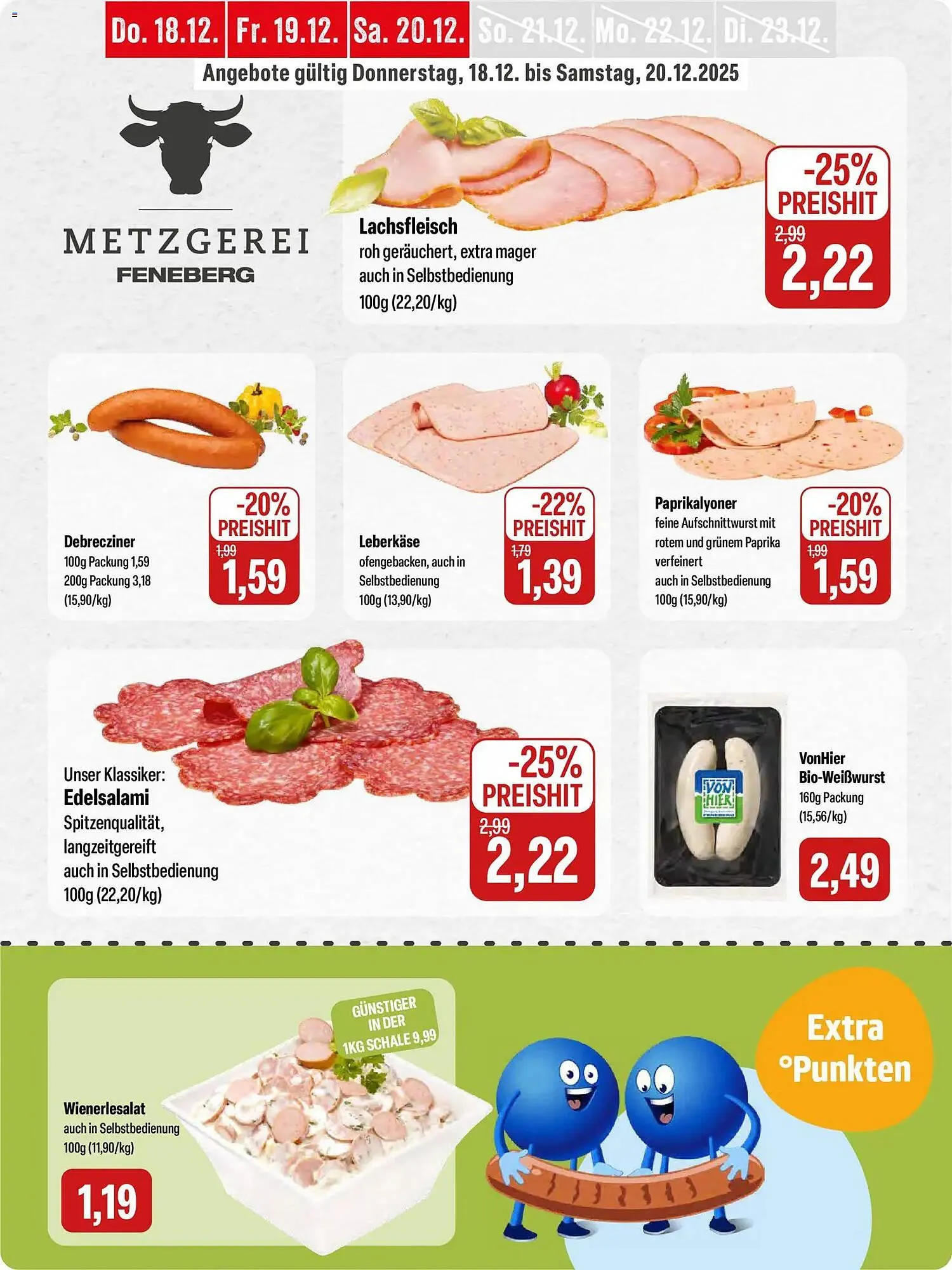 Feneberg Prospekt von 18. Dezember bis 20. Dezember 2025 - Prospekt seite 2