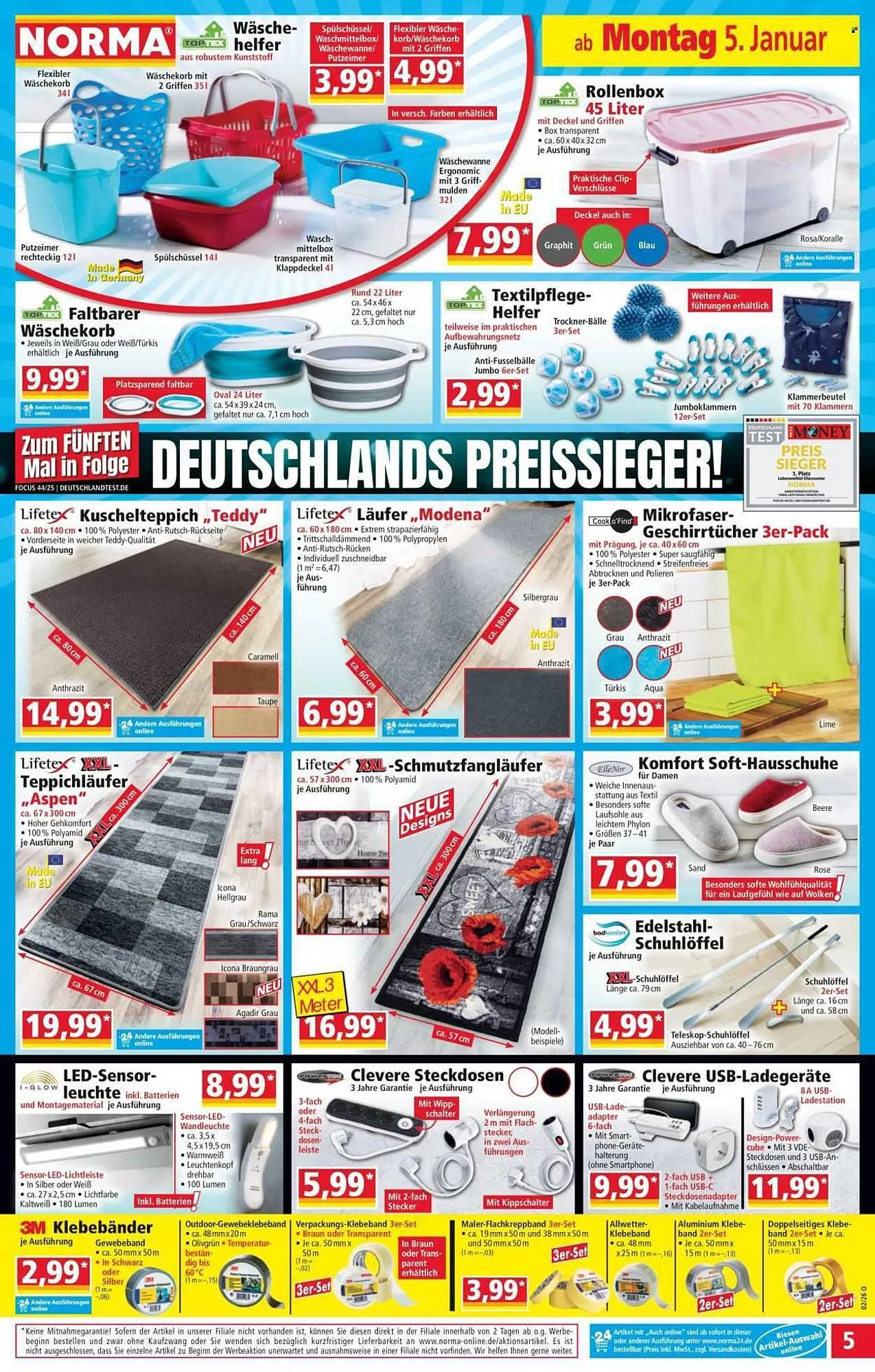 Norma Prospekt von 5. Januar bis 11. Januar 2026 - Prospekt seite 5