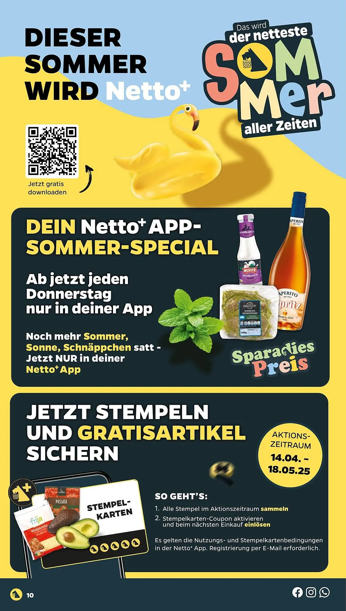 NETTO Prospekt von 28. April bis 3. Mai 2025 - Prospekt seite 10