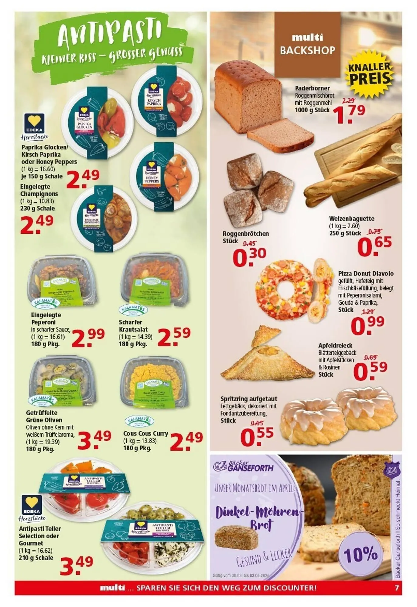 Multi Markt Prospekt von 6. April bis 11. April 2026 - Prospekt seite 7