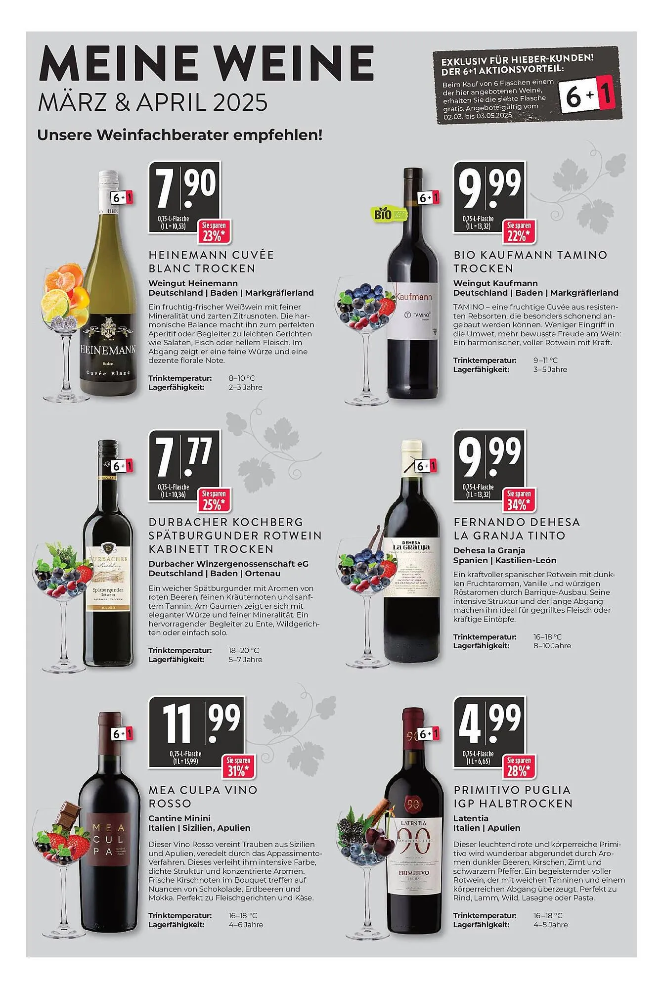 Hieber's Frische Center Prospekt von 9. März bis 15. März 2025 - Prospekt seite 10