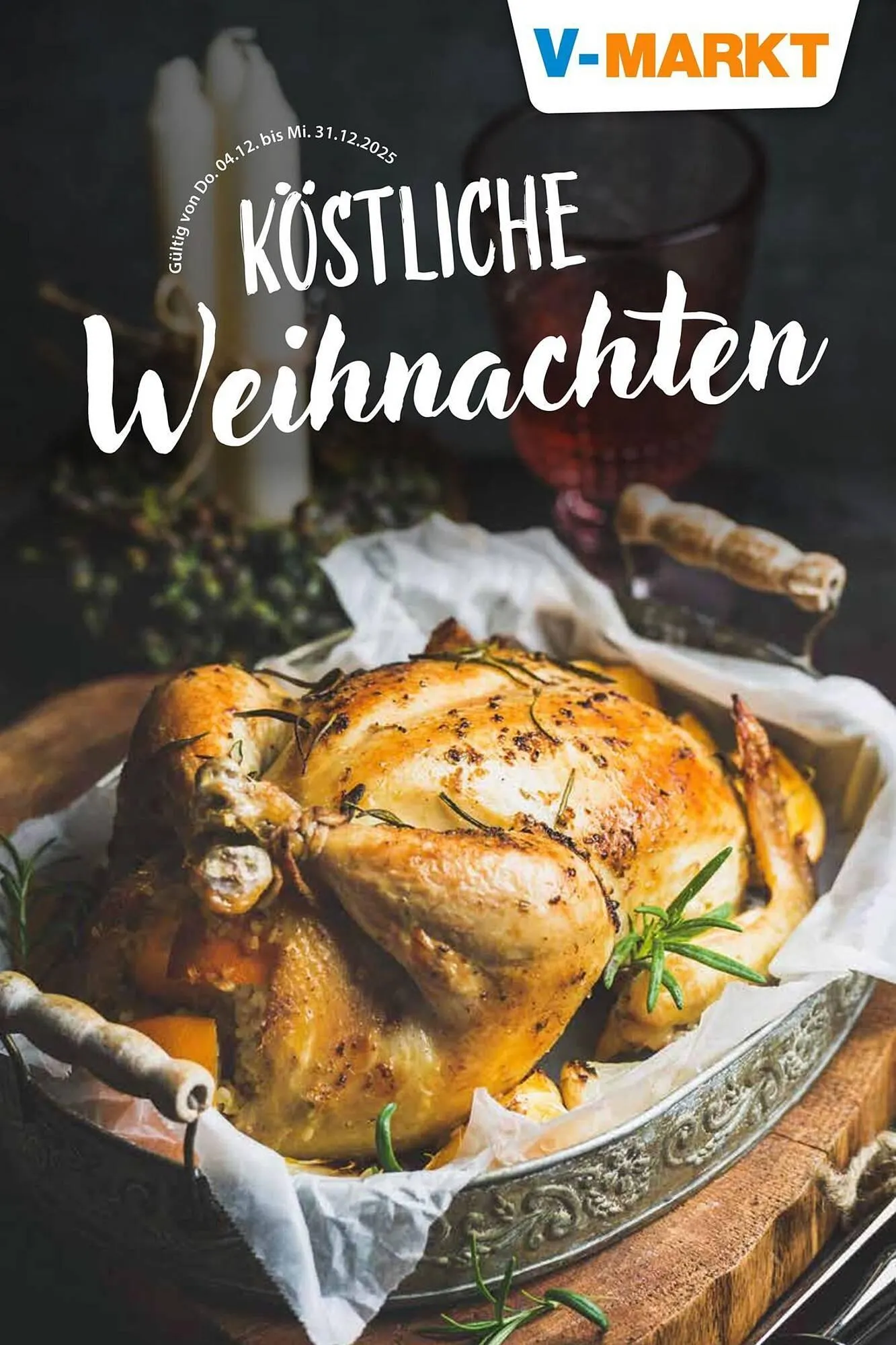 V Markt Prospekt von 4. Dezember bis 31. Dezember 2025 - Prospekt seite 1