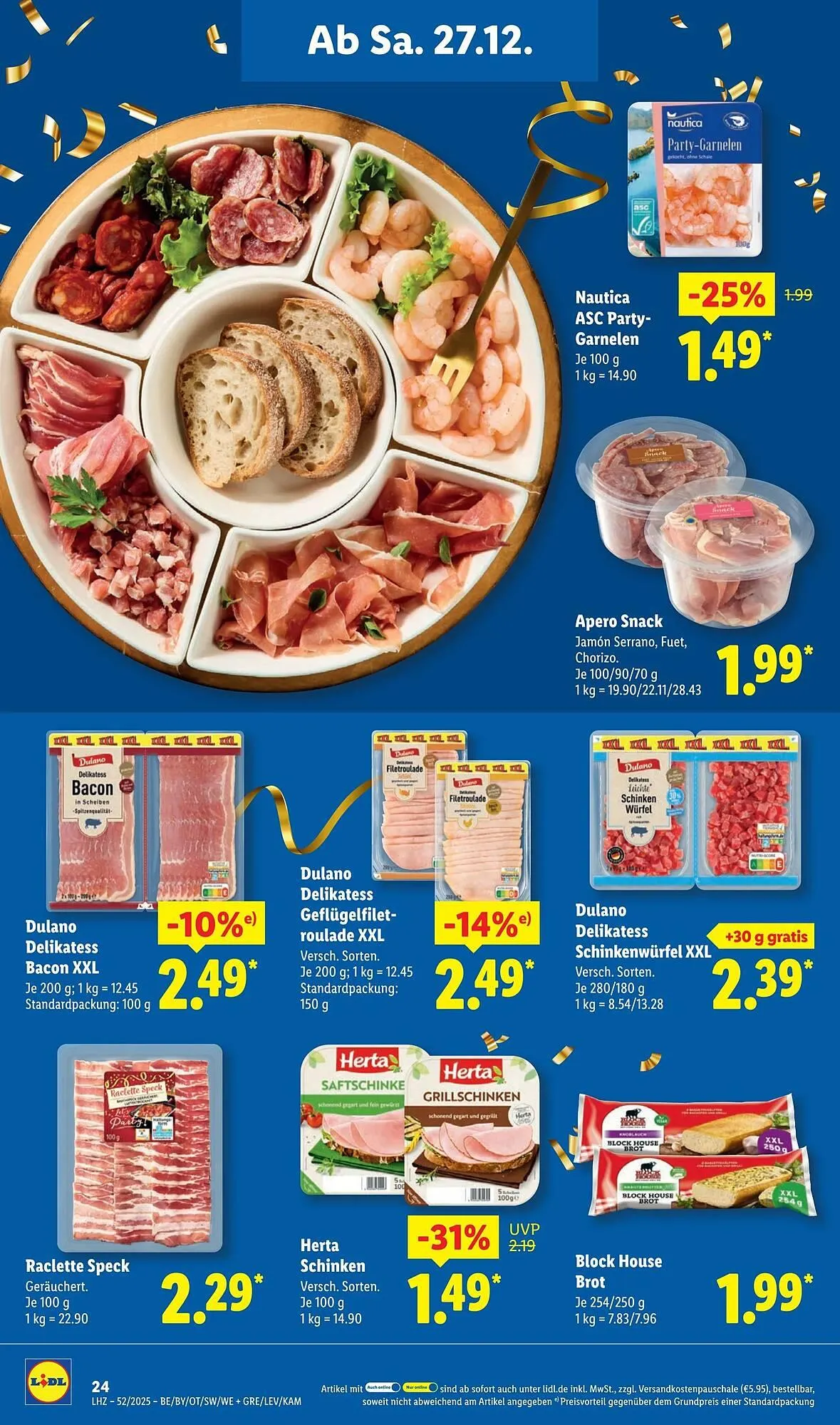 Lidl Prospekt von 22. Dezember bis 28. Dezember 2025 - Prospekt seite 42