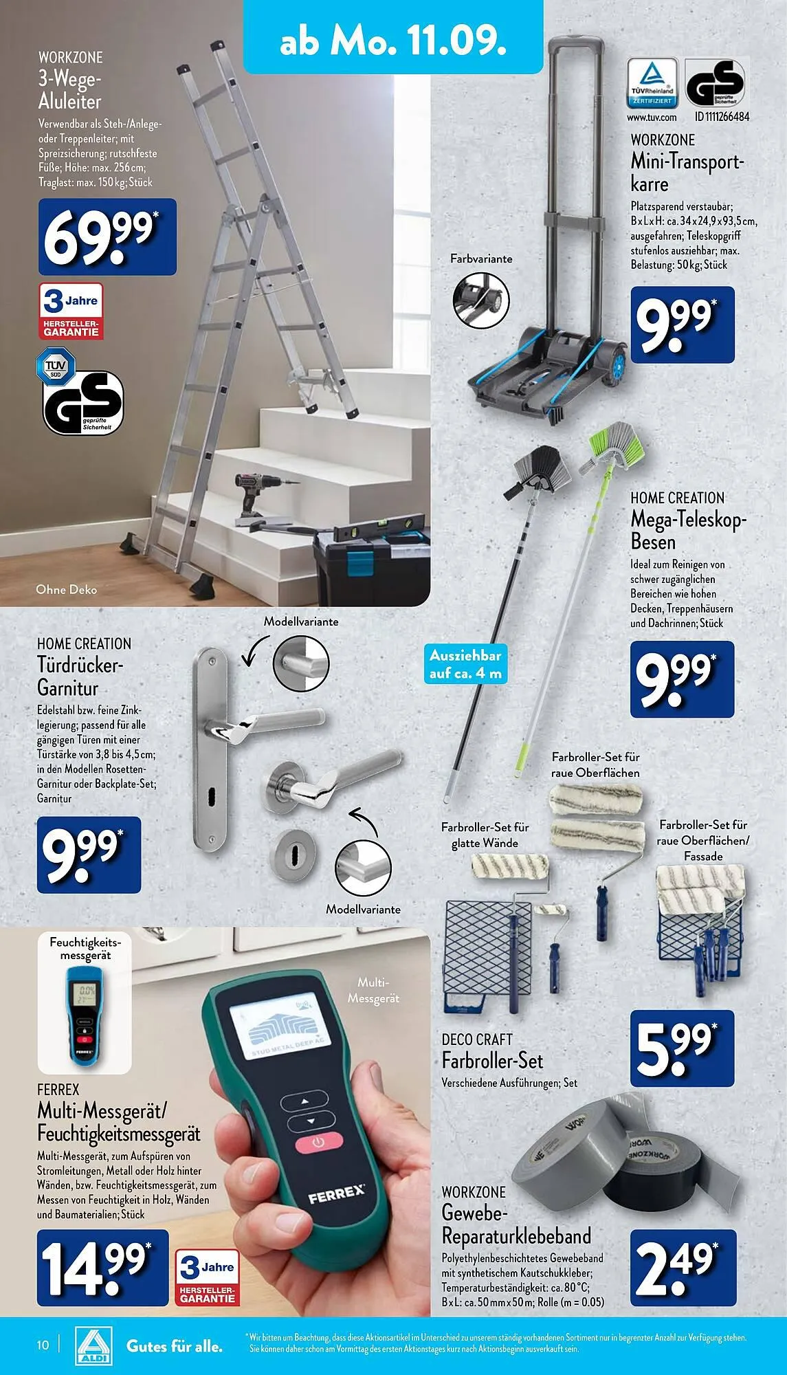 Aldi Duitsland Folder van 14 september tot 20 september 2023 - Folder pagina 10