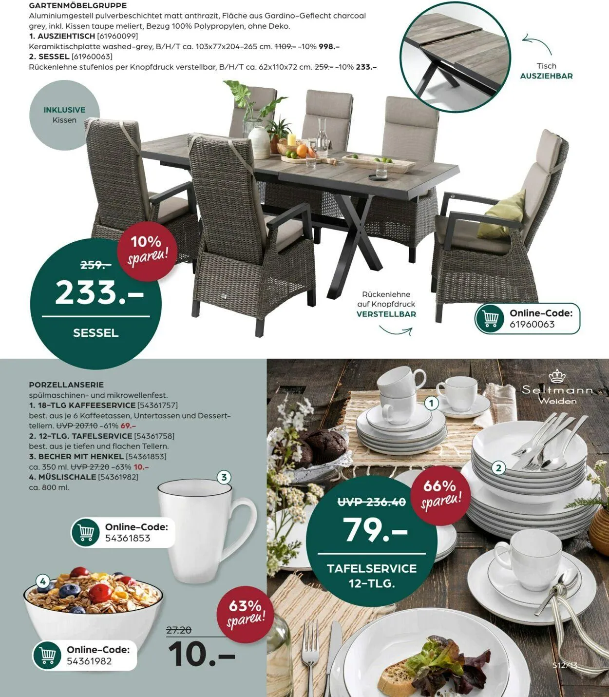 SB Möbel Boss Aktueller Prospekt von 9. April bis 23. April 2025 - Prospekt seite 13