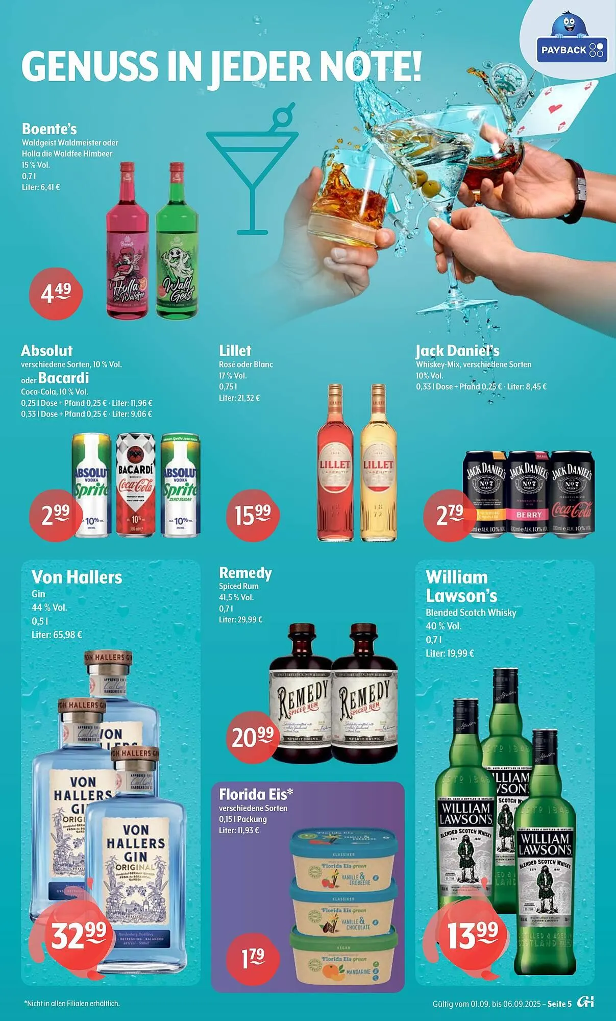 Getränke Hoffmann Prospekt von 1. September bis 6. September 2025 - Prospekt seite 5
