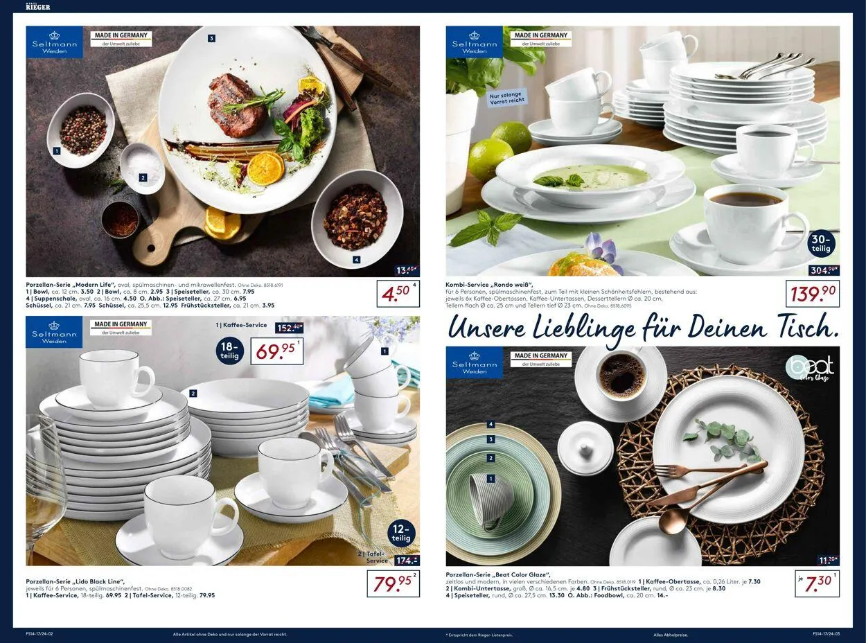 Möbel Rieger Aktueller Prospekt von 14. Januar bis 28. Januar 2026 - Prospekt seite 2