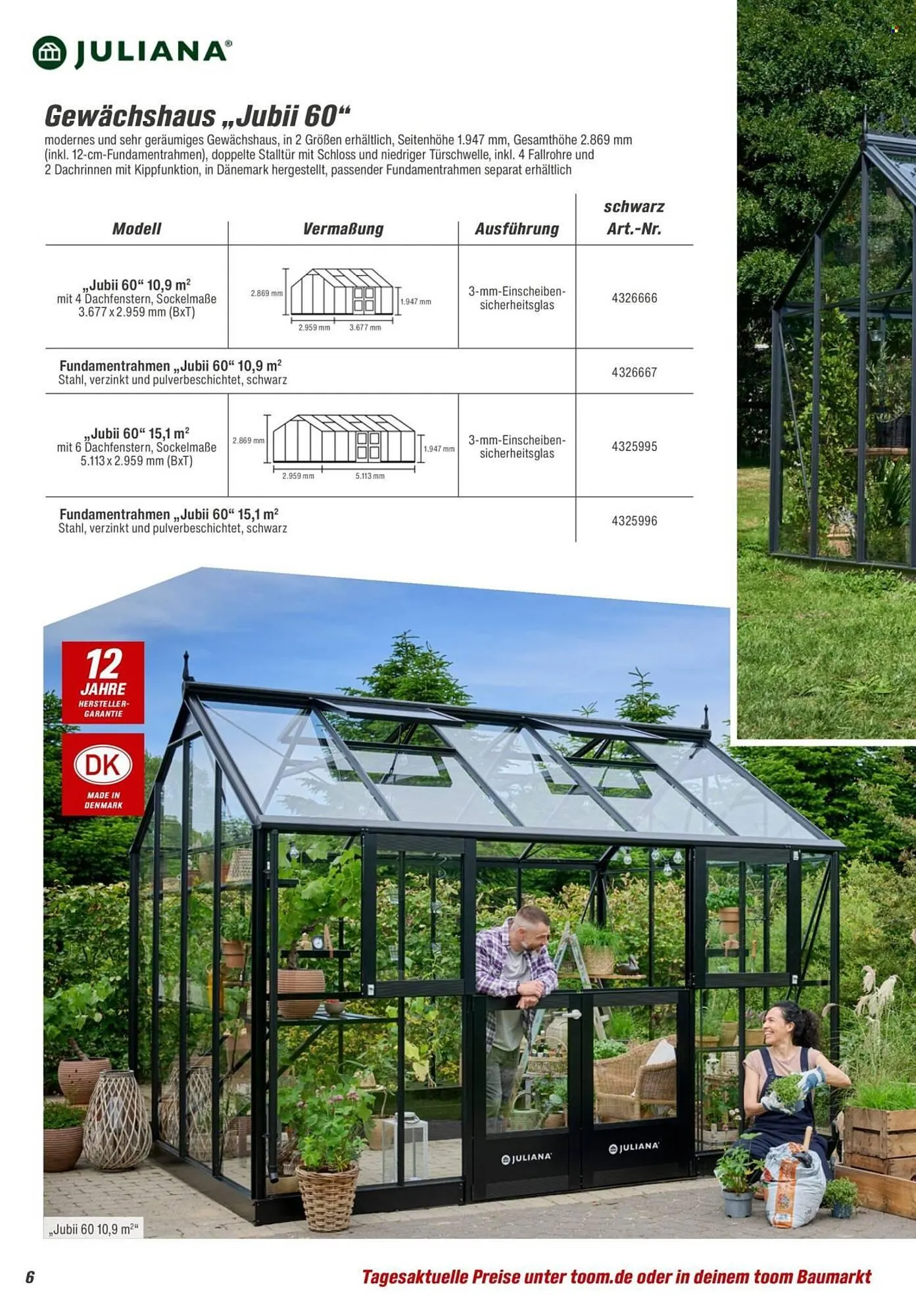 Toom Baumarkt Prospekt von 31. Januar bis 31. März 2026 - Prospekt seite 6