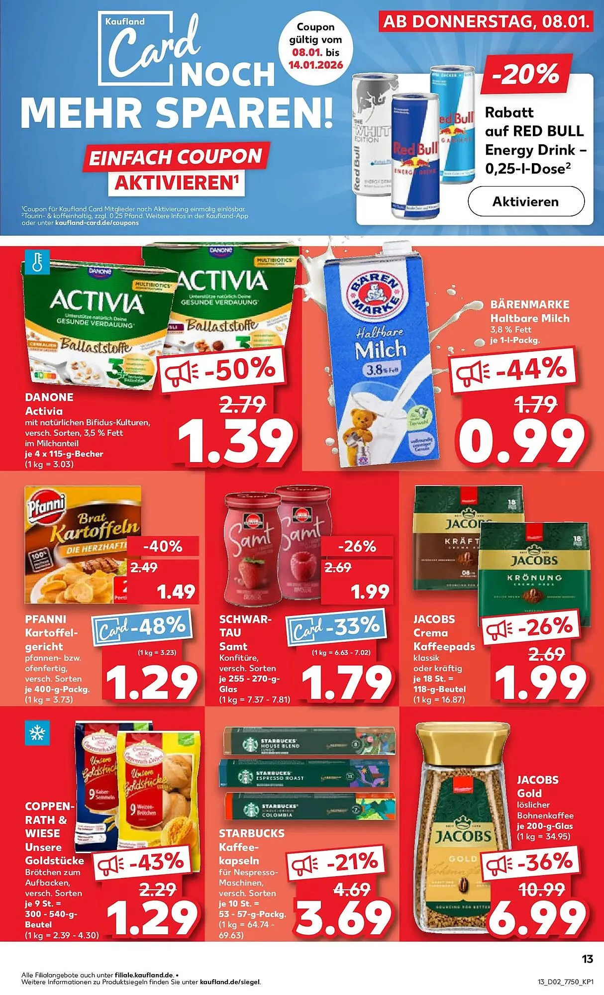 Kaufland Prospekt von 11. Januar bis 14. Januar 2026 - Prospekt seite 13