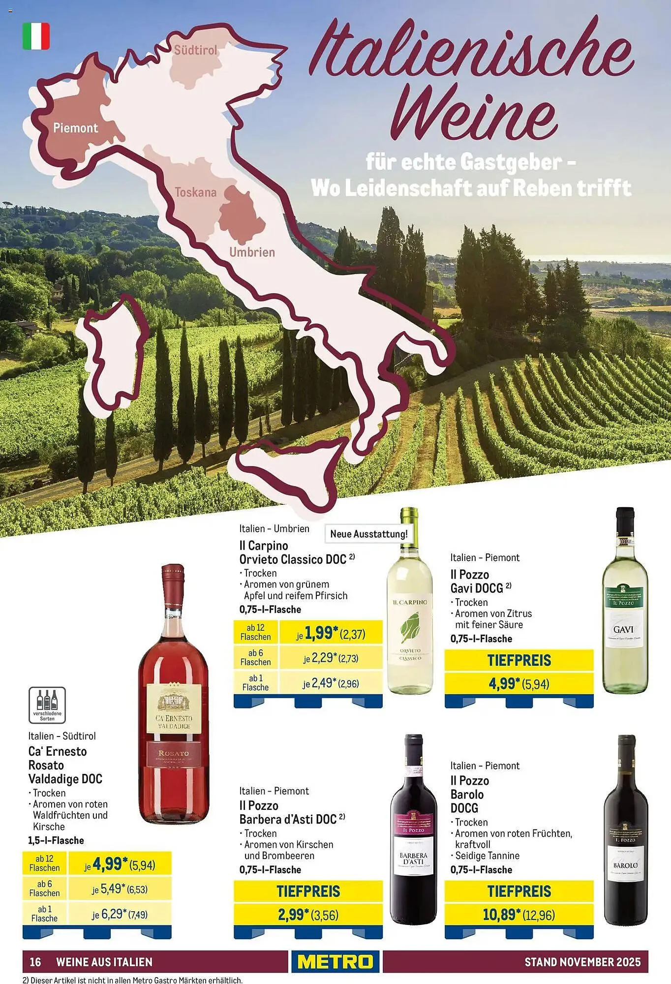 METRO Prospekt von 12. November bis 12. März 2026 - Prospekt seite 16