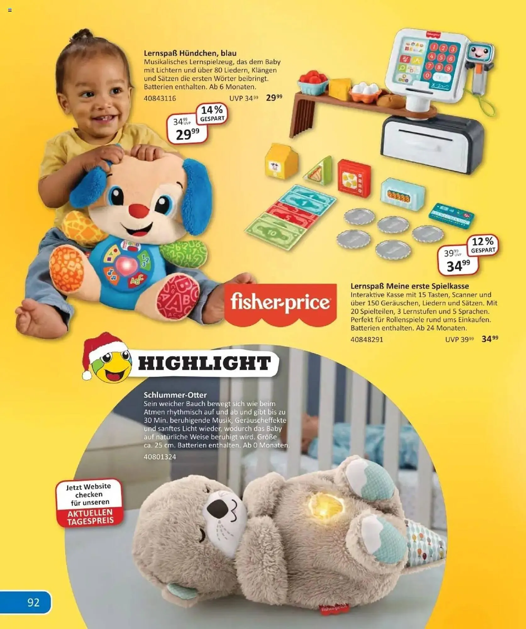 Vedes Prospekt von 29. September bis 6. Januar 2026 - Prospekt seite 92