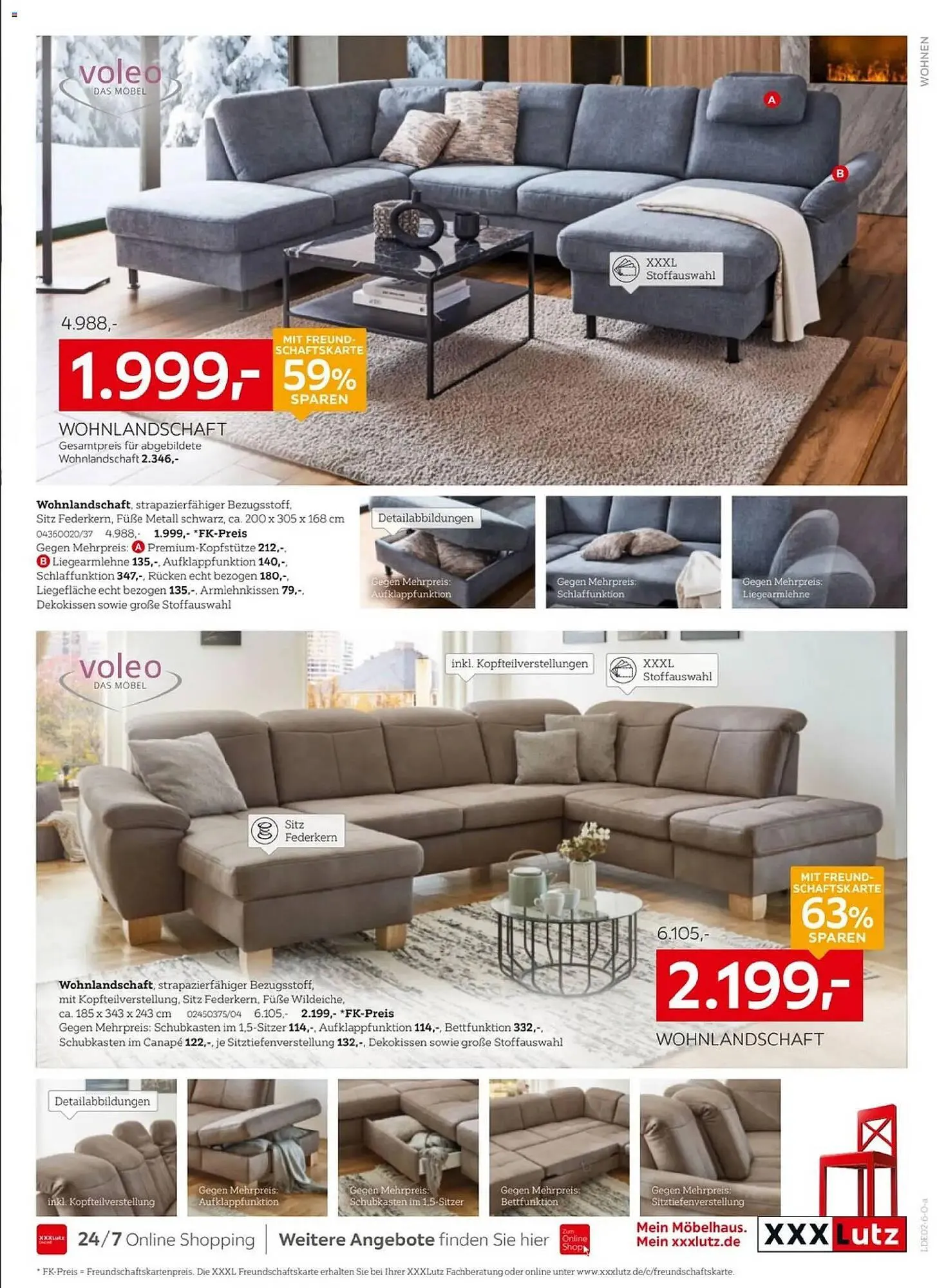 XXXLutz Prospekt von 25. Januar bis 8. Februar 2026 - Prospekt seite 7