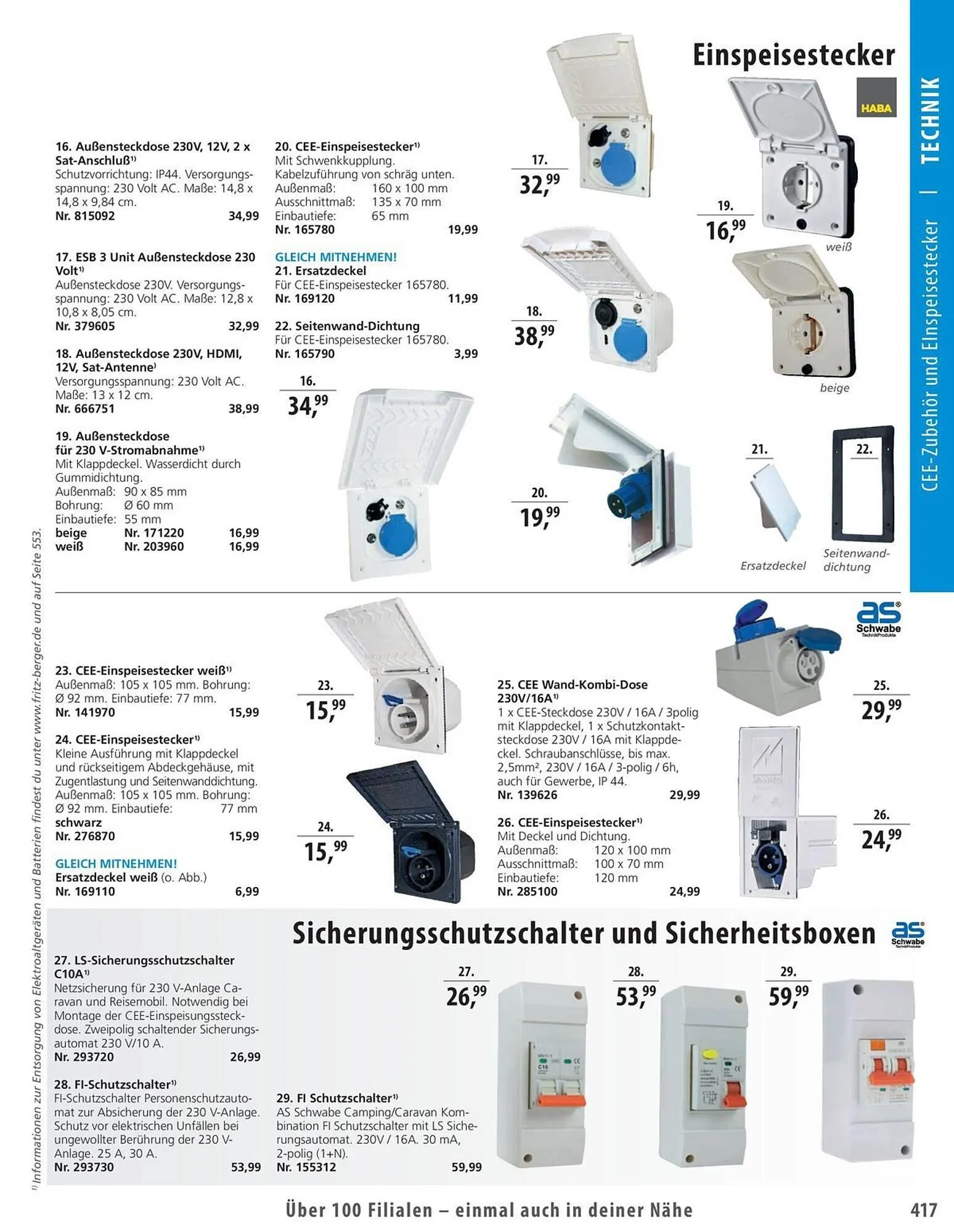 Fritz Berger Prospekt von 27. Mai bis 31. Dezember 2025 - Prospekt seite 421